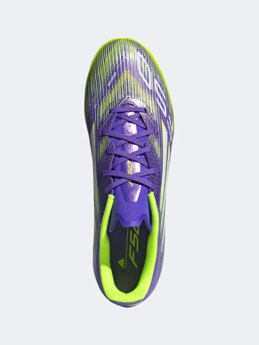 Stamina Build Adidas F50 League Tf Men Football Shoes Purple