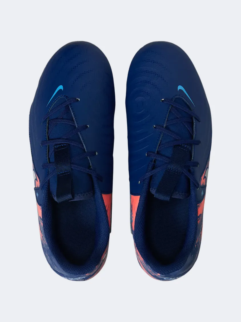 Nike Jr. Phantom Gx 2 Academy Gs Boys Football Shoes Blue Pitch Ready