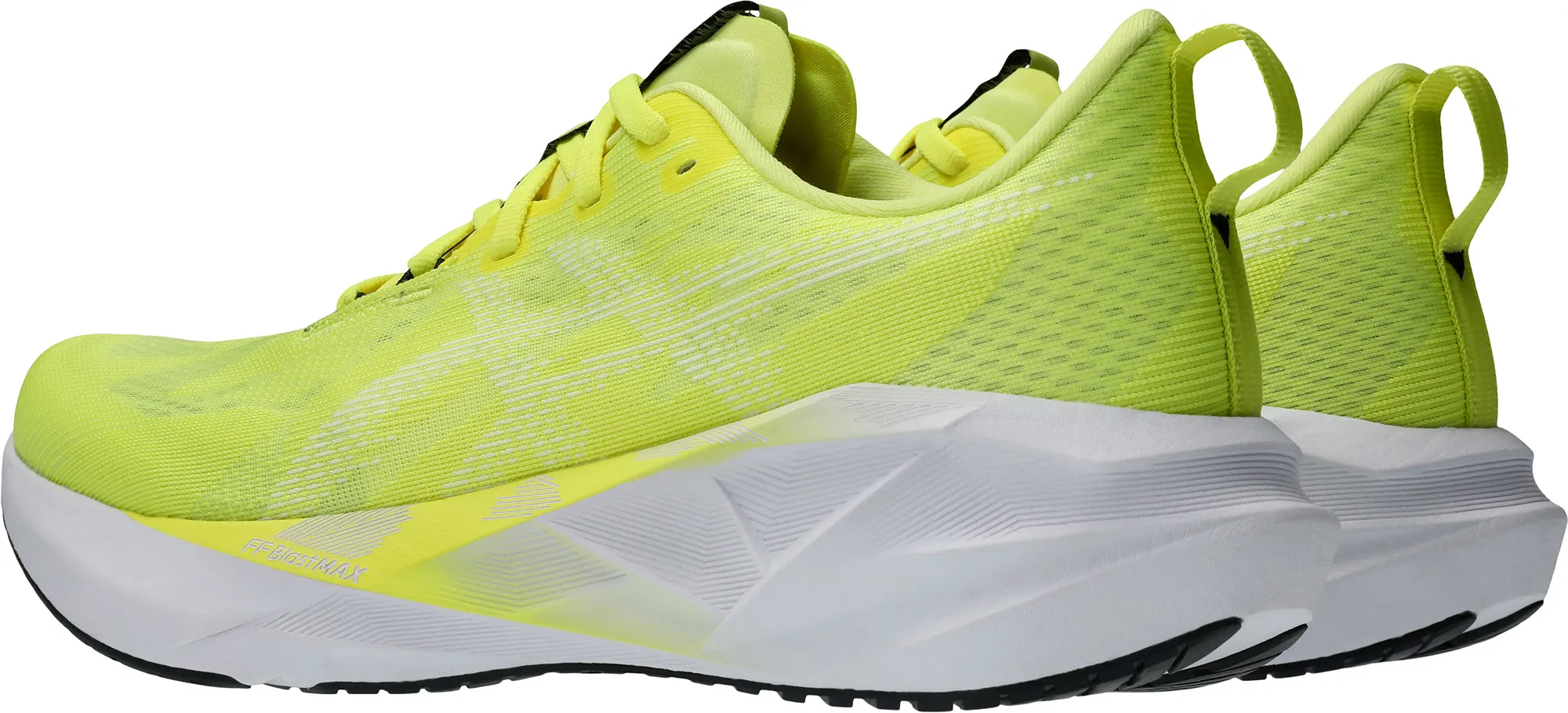 Asics NovaBlast 5 Mens Running Shoes - Yellow Vital Step Mono Style
