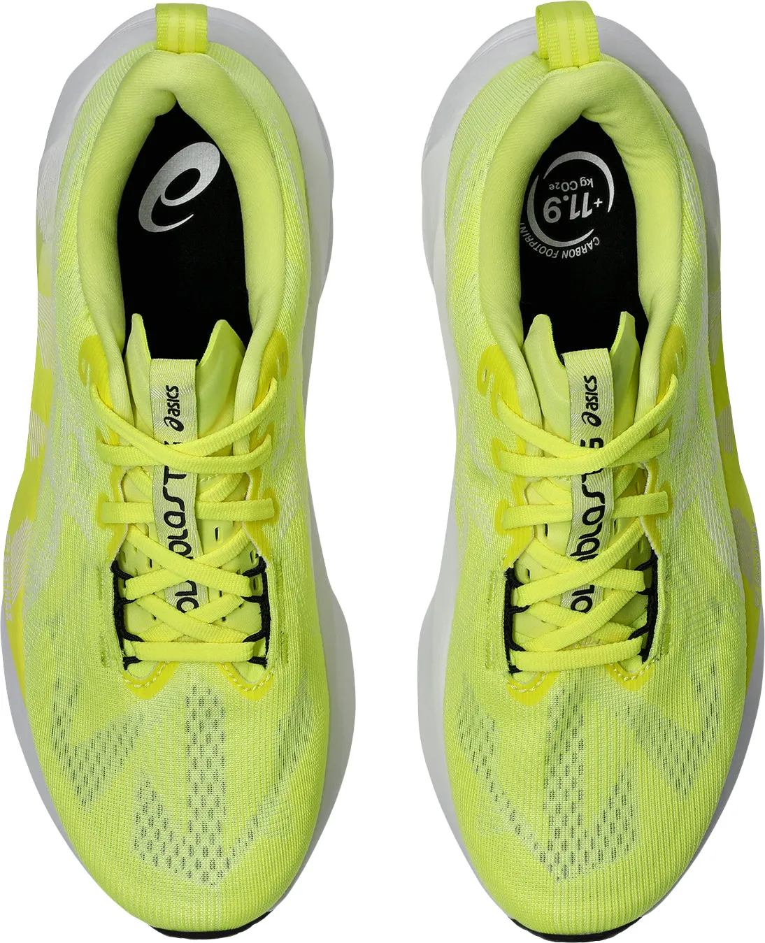 Peace Step Asics NovaBlast 5 Mens Running Shoes - Yellow