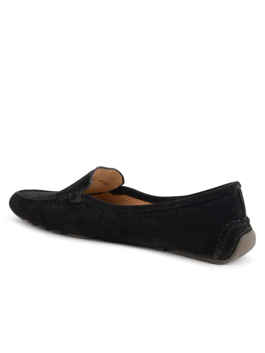 Jillian Driving Moccasin Canvas Gym Quick