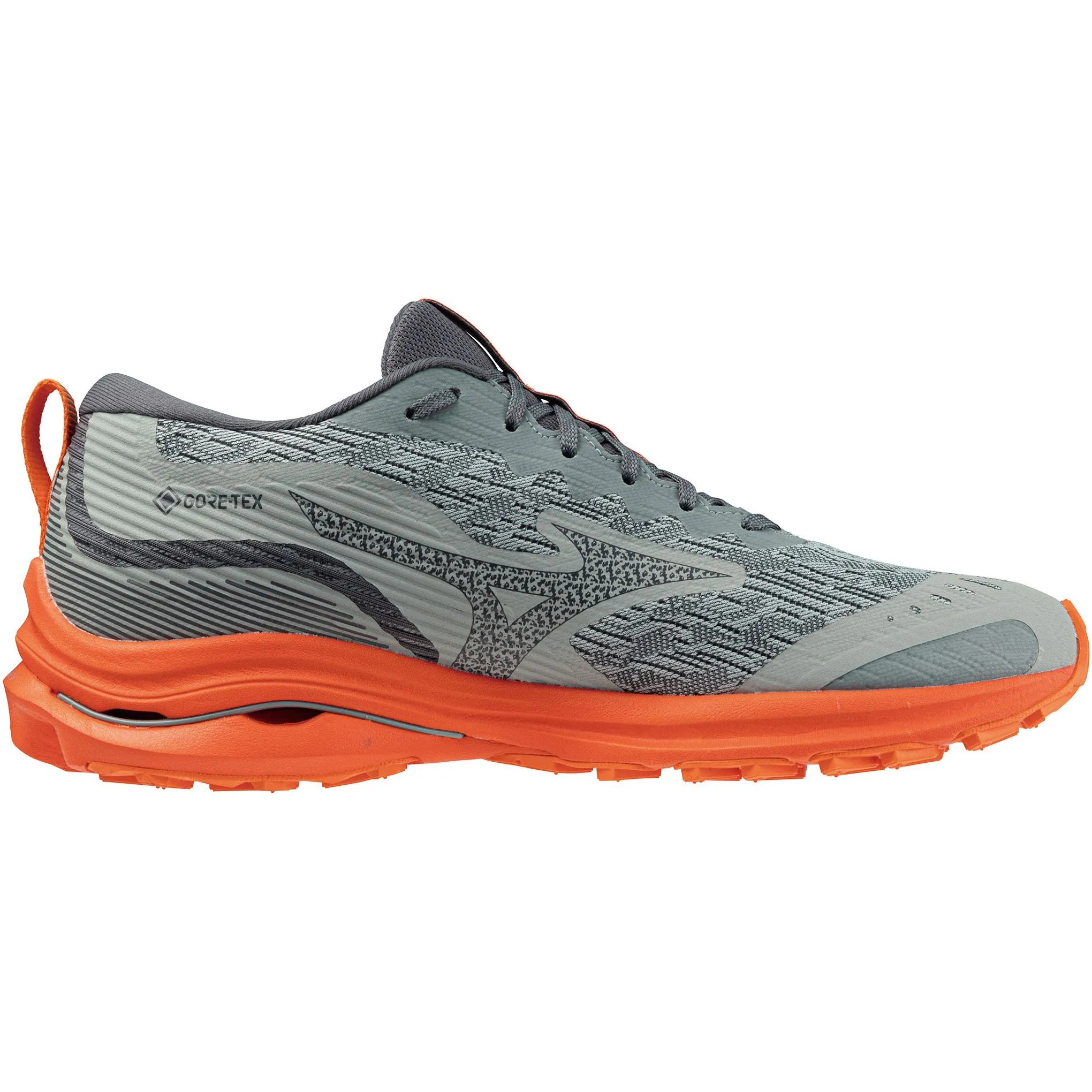 Mizuno Wave Rider GORE-TEX Mens Running Shoes - Green Play Mode