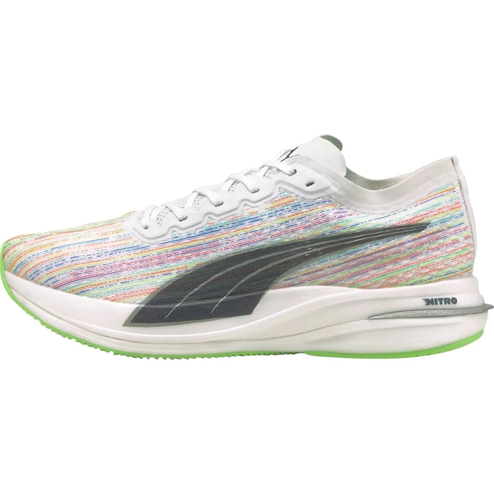 Cold Guard London Cool Puma Deviate Nitro Spectra Mens Running Shoes - White