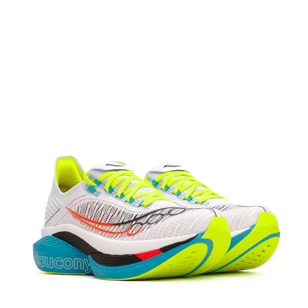 Saucony Men Endorphin Elite 2 White Mutant S30994-97 Flexible Fit City Adventure