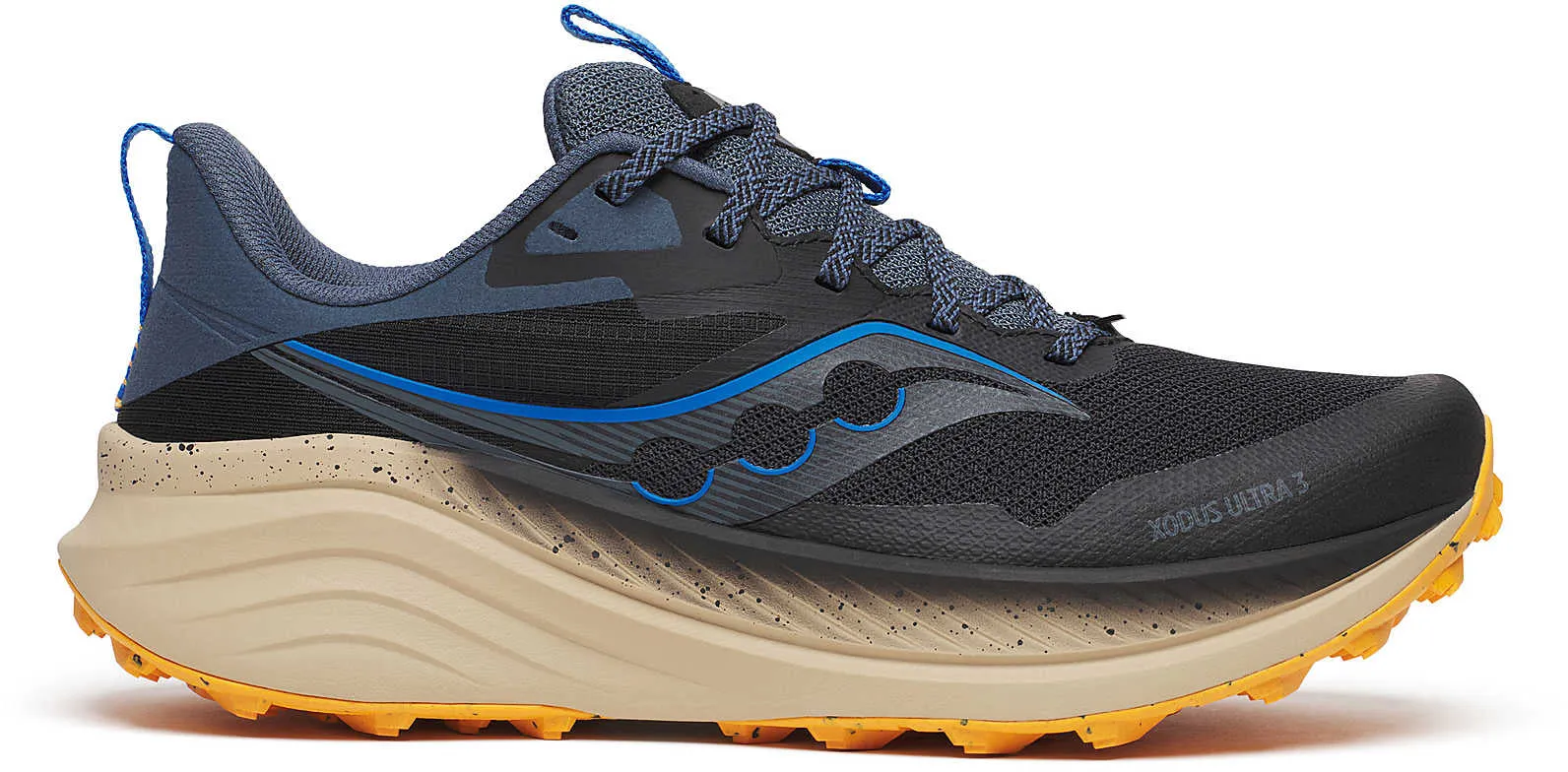 Look Ready Saucony Xodus Ultra 3 Mens Trail Running Shoes - Black
