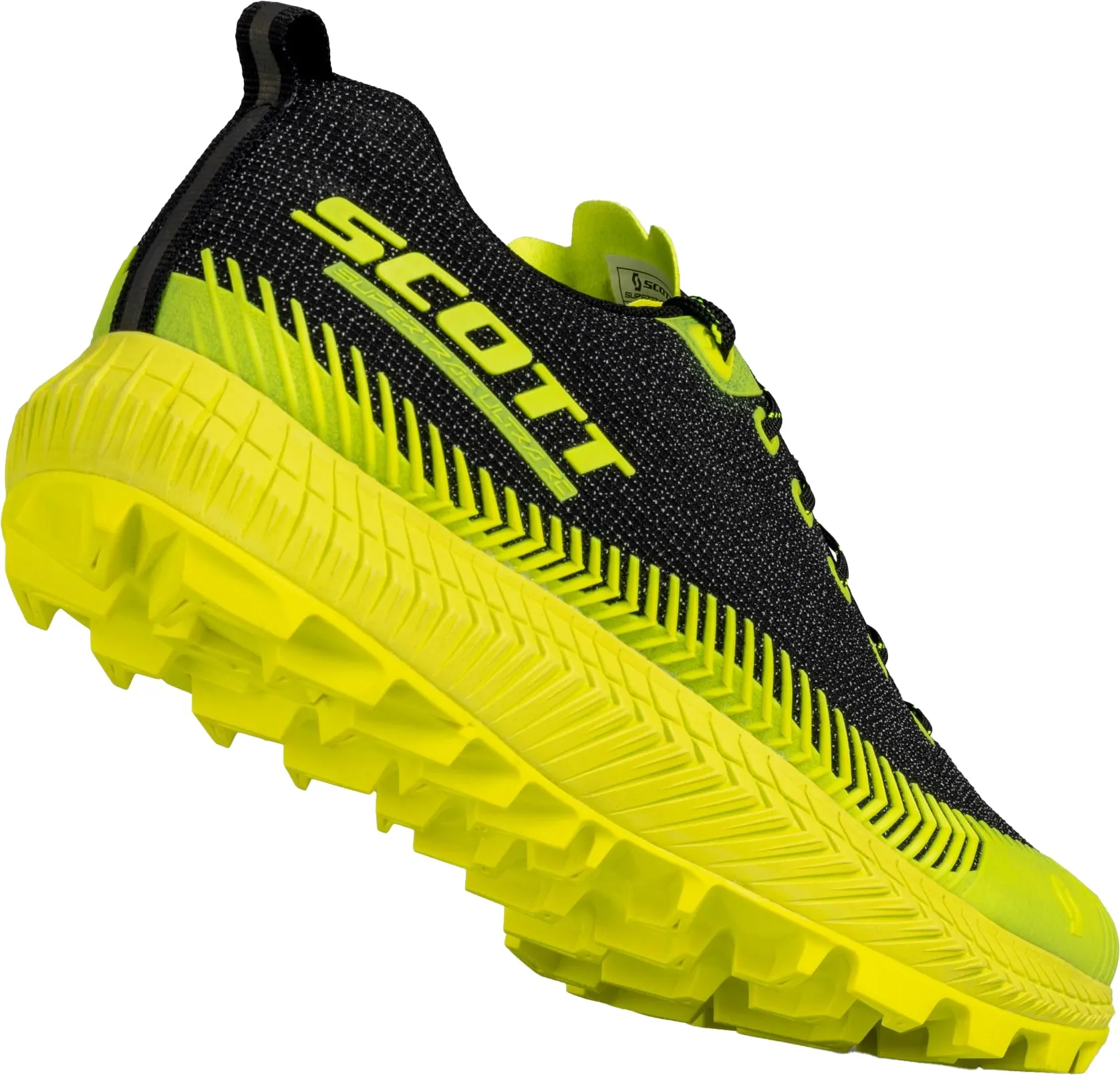 Canvas Cool Weekend Casual Scott Supertrac Ultra RC Mens Trail Running Shoes - Black