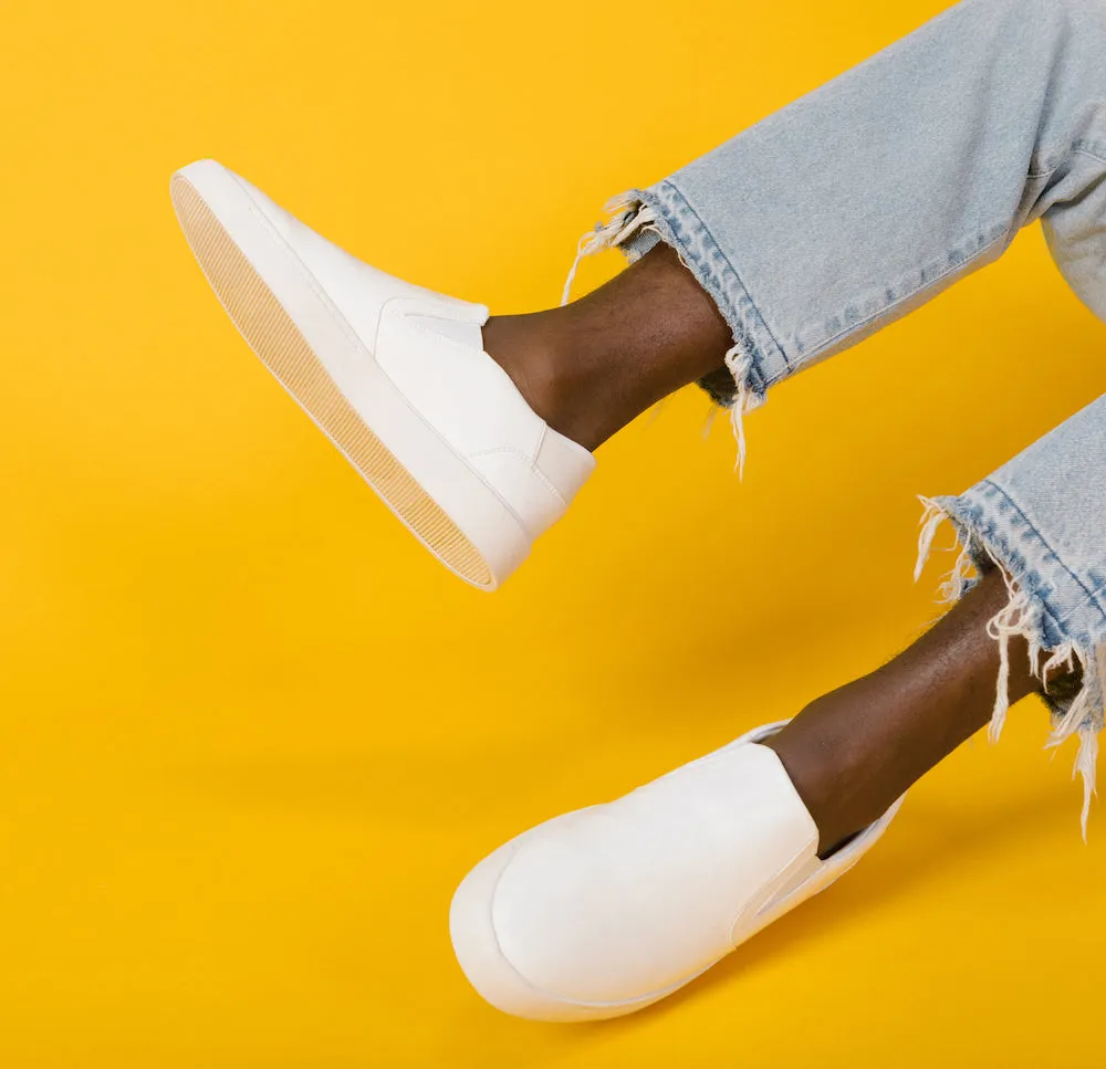Men's Slip On | Black Slip Fit Walk Machine Washable Slip On