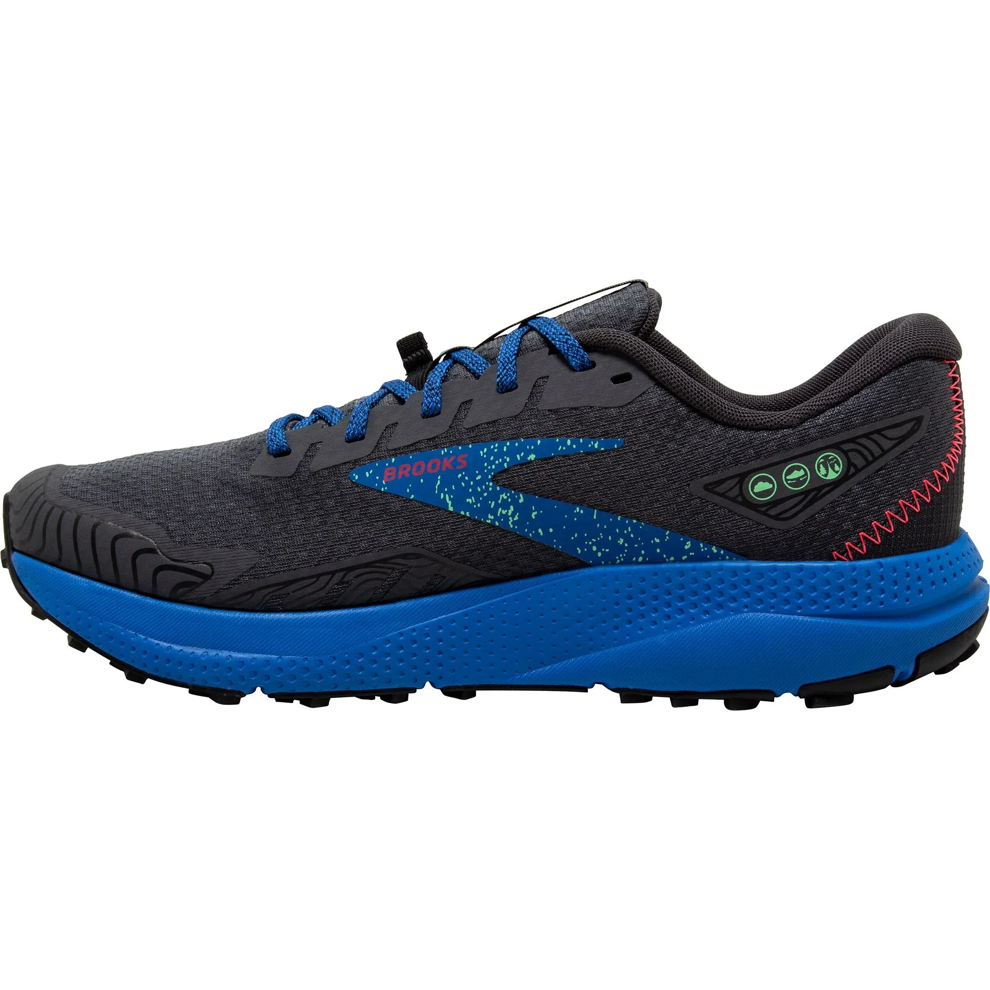 Park Day Beach Fun Brooks Divide 4 Mens Trail Running Shoes - Black