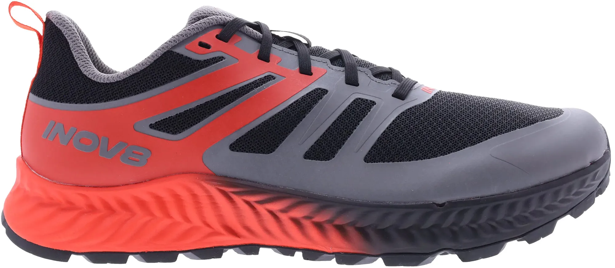Inov8 TrailFly WIDE FIT Mens Trail Running Shoes - Black Anti Bacterial