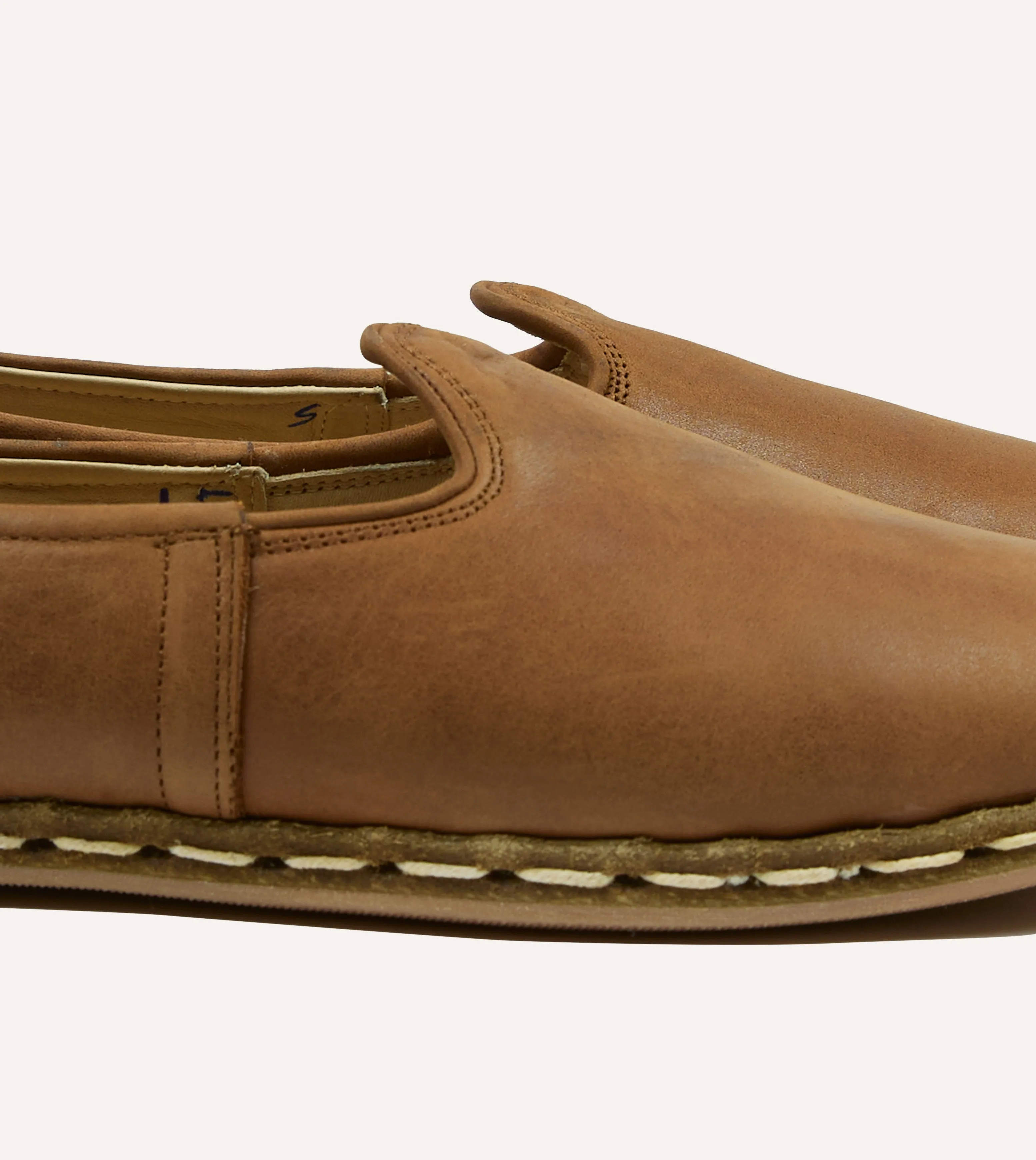 Matte Base Sabah Fort Worth Brown Leather Shoes