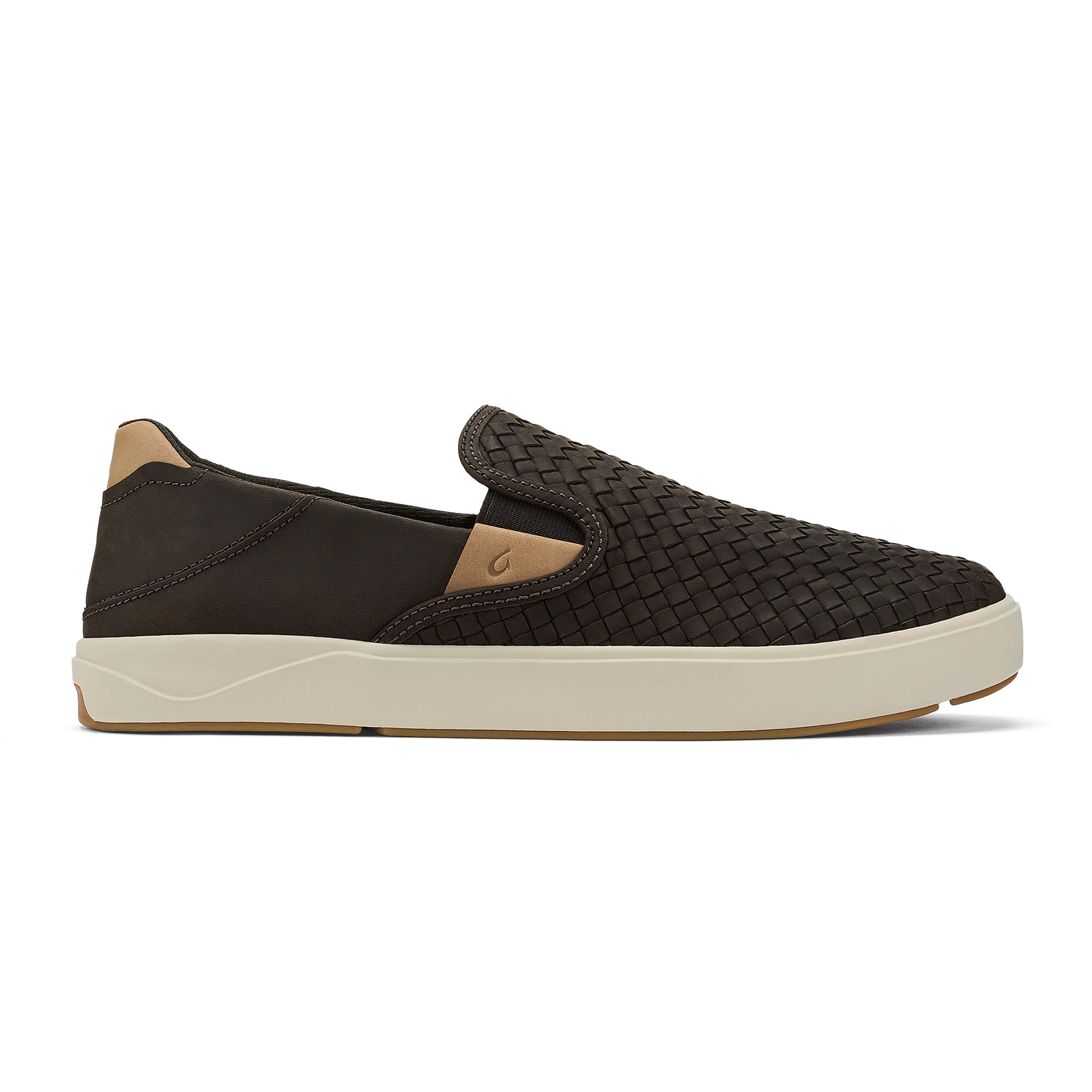 Lae'ahi Lauhala  -  Dark Java Walking Comfort Urban Slip On