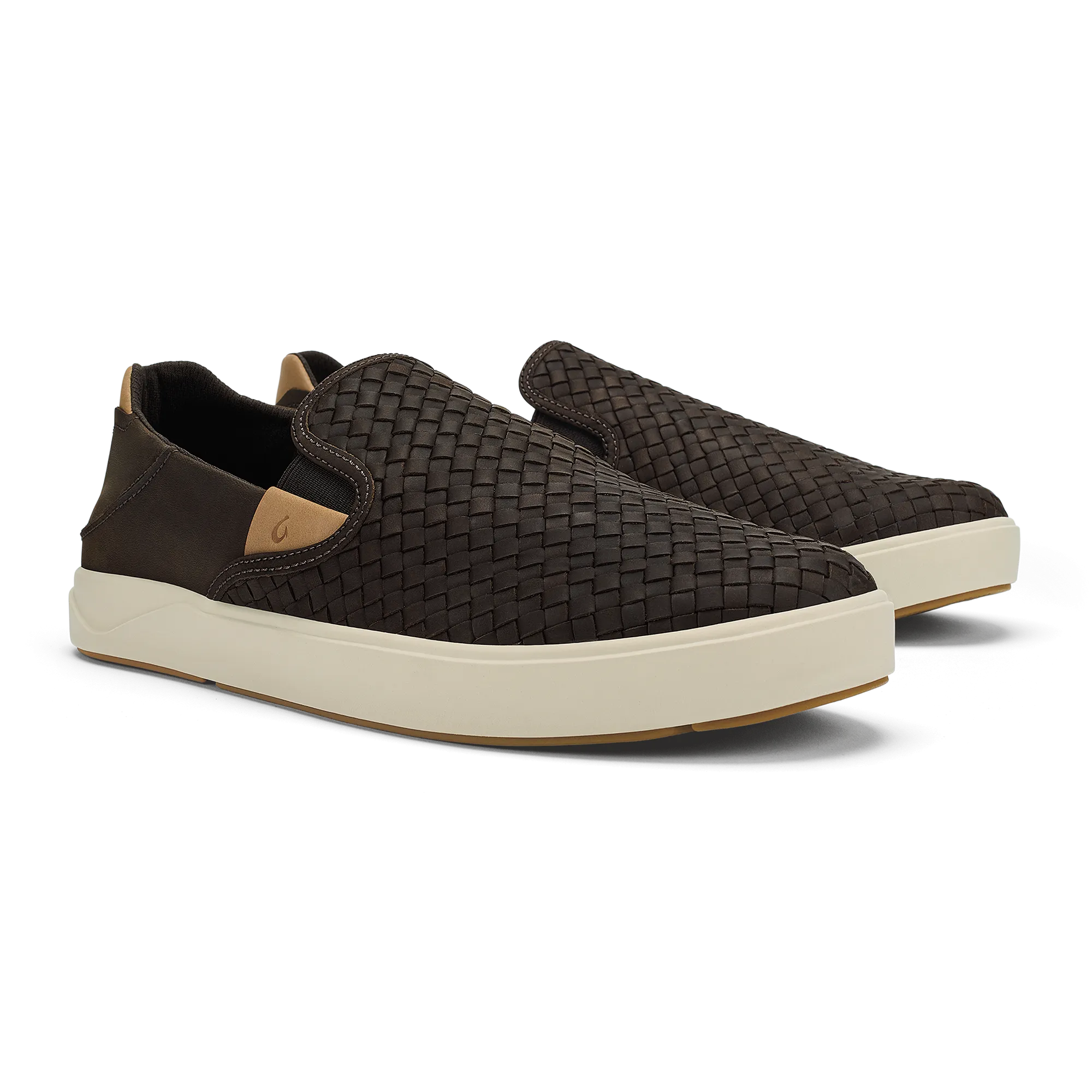 Modern Minimal Go Anywhere Shoes Lae'ahi Lauhala  -  Dark Java
