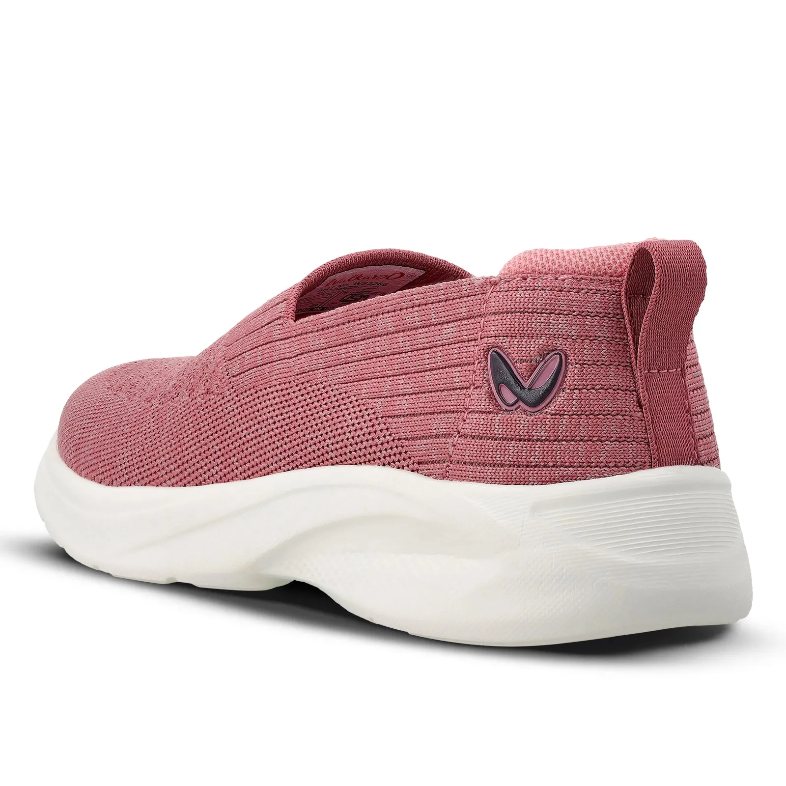 Ultra Flexible Women's Slip-on Walking Shoe - WS3266 Peach