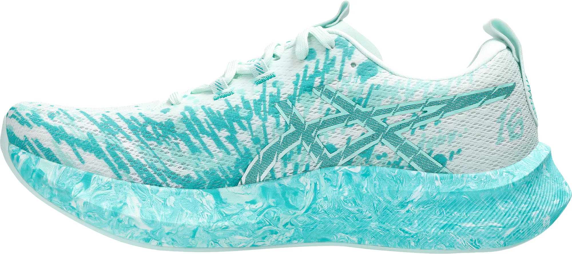 Comfort Wedge Asics Noosa Tri 16 Mens Running Shoes - White