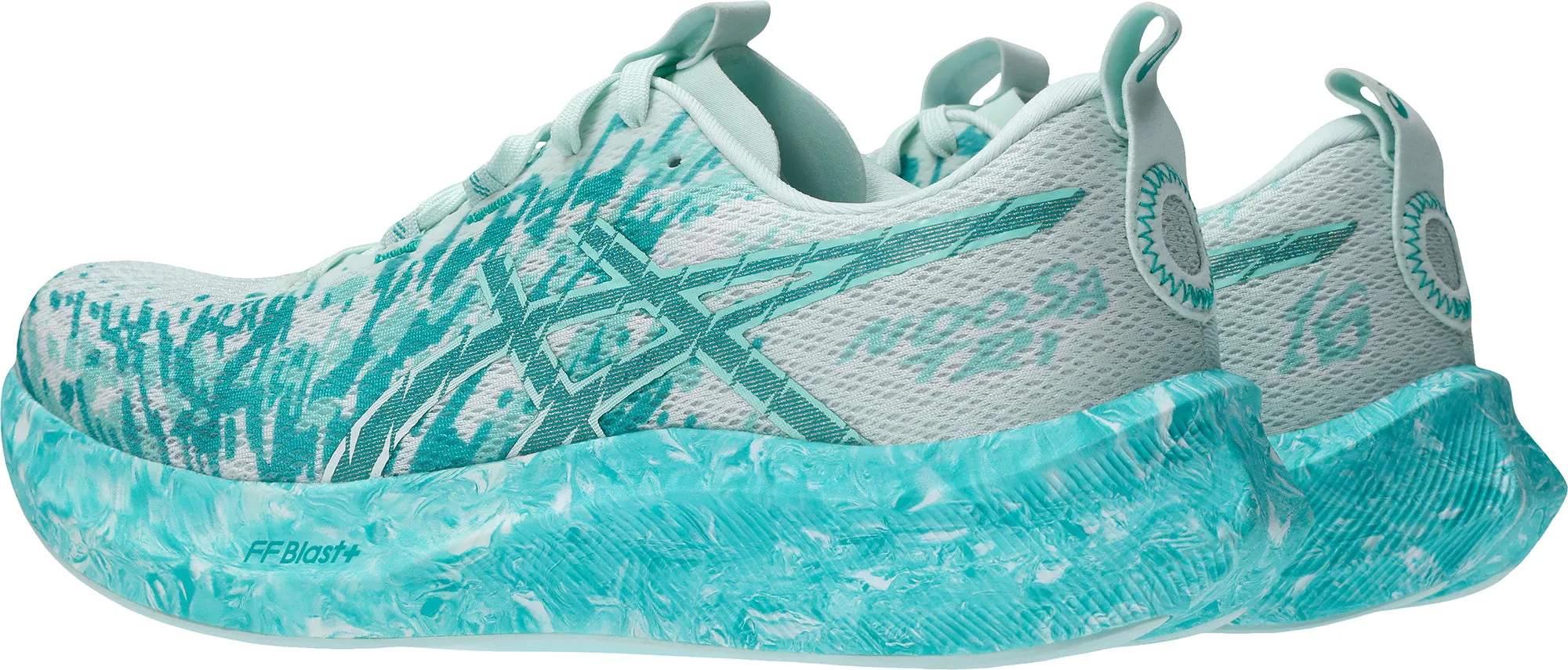 Comfort Lining Buckle Fit Asics Noosa Tri 16 Mens Running Shoes - White