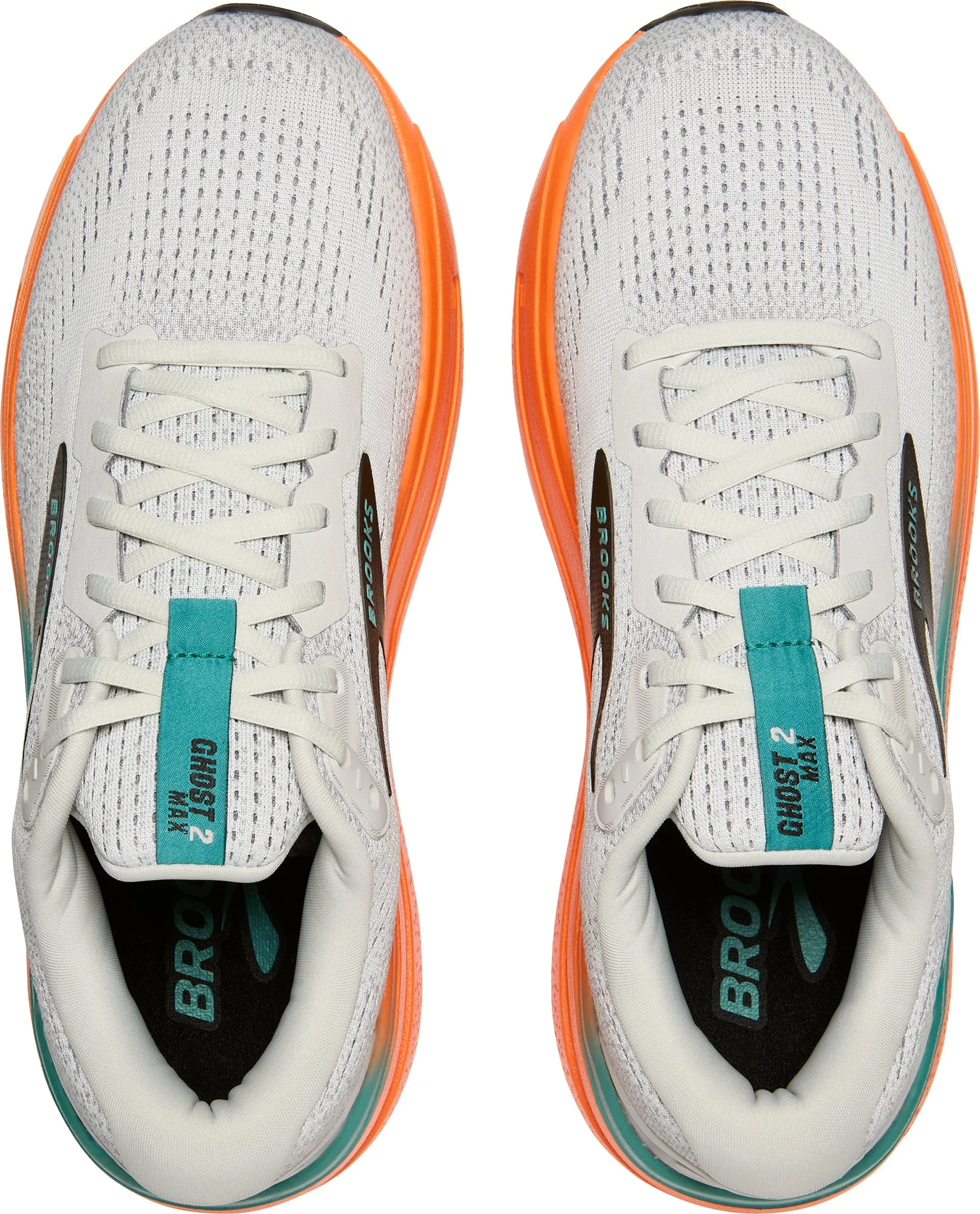 Brooks Ghost Max 2 Mens Running Shoes - Grey Garden Walk