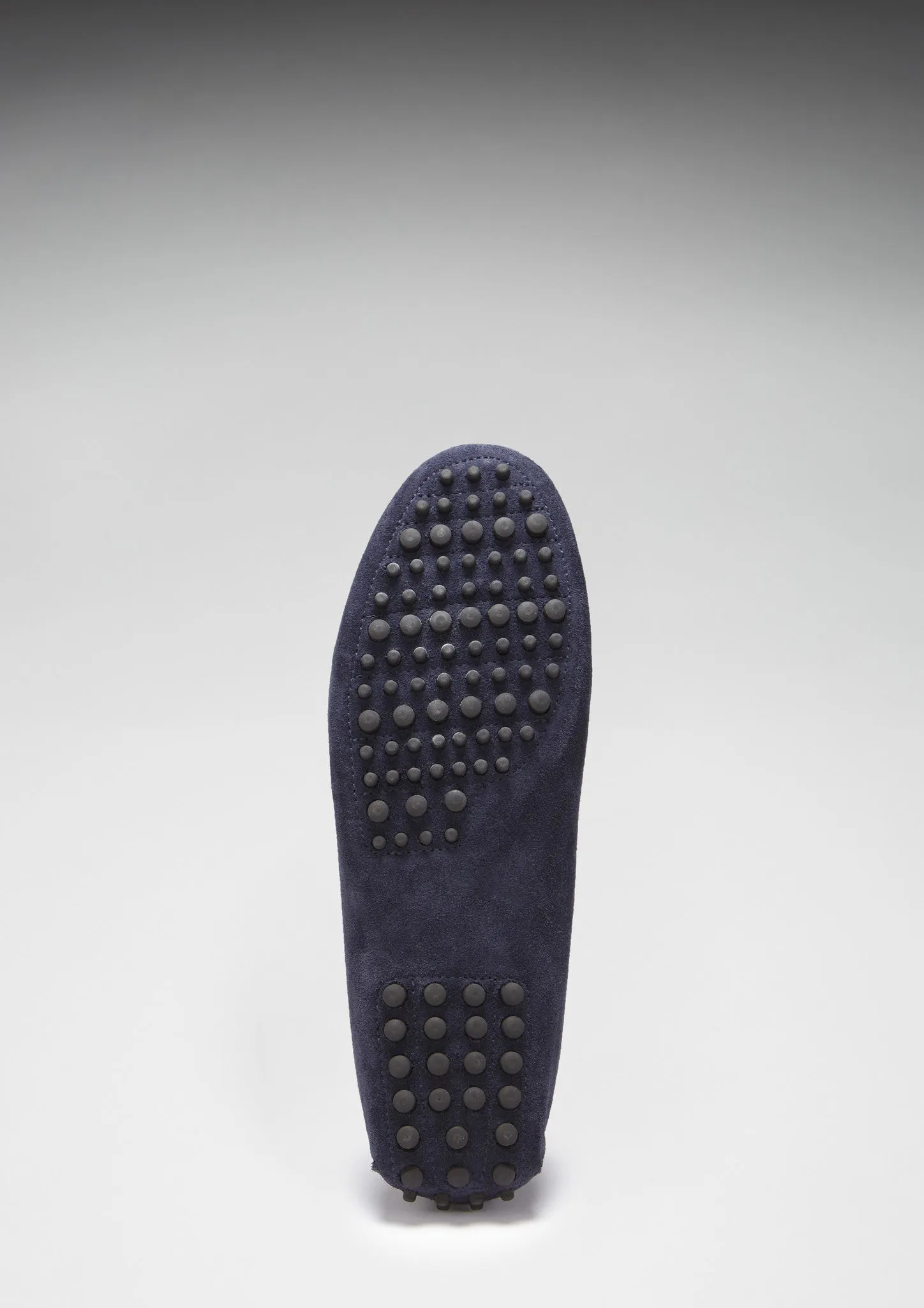 Path Free Driving Loafers, navy blue suede