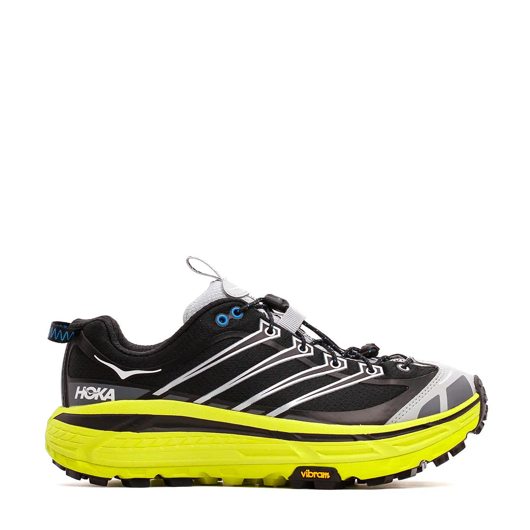 Mom Safe Hoka One One Men Mafate Three2 Black Hoka Citrus 1141572-BHK