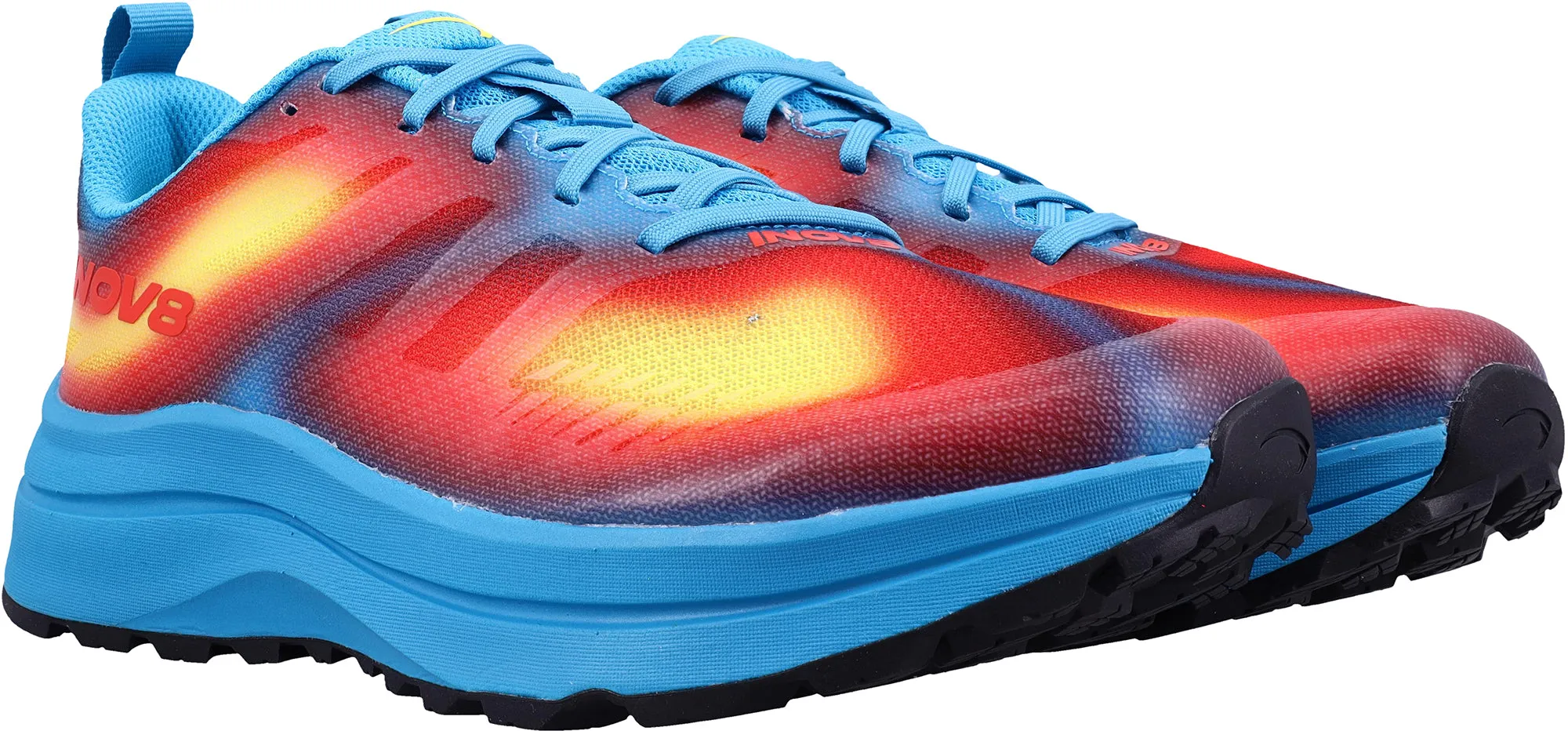 Inov8 TrailFly Max Mens Trail Running Shoes - Blue Mountain Strong Cold Safe