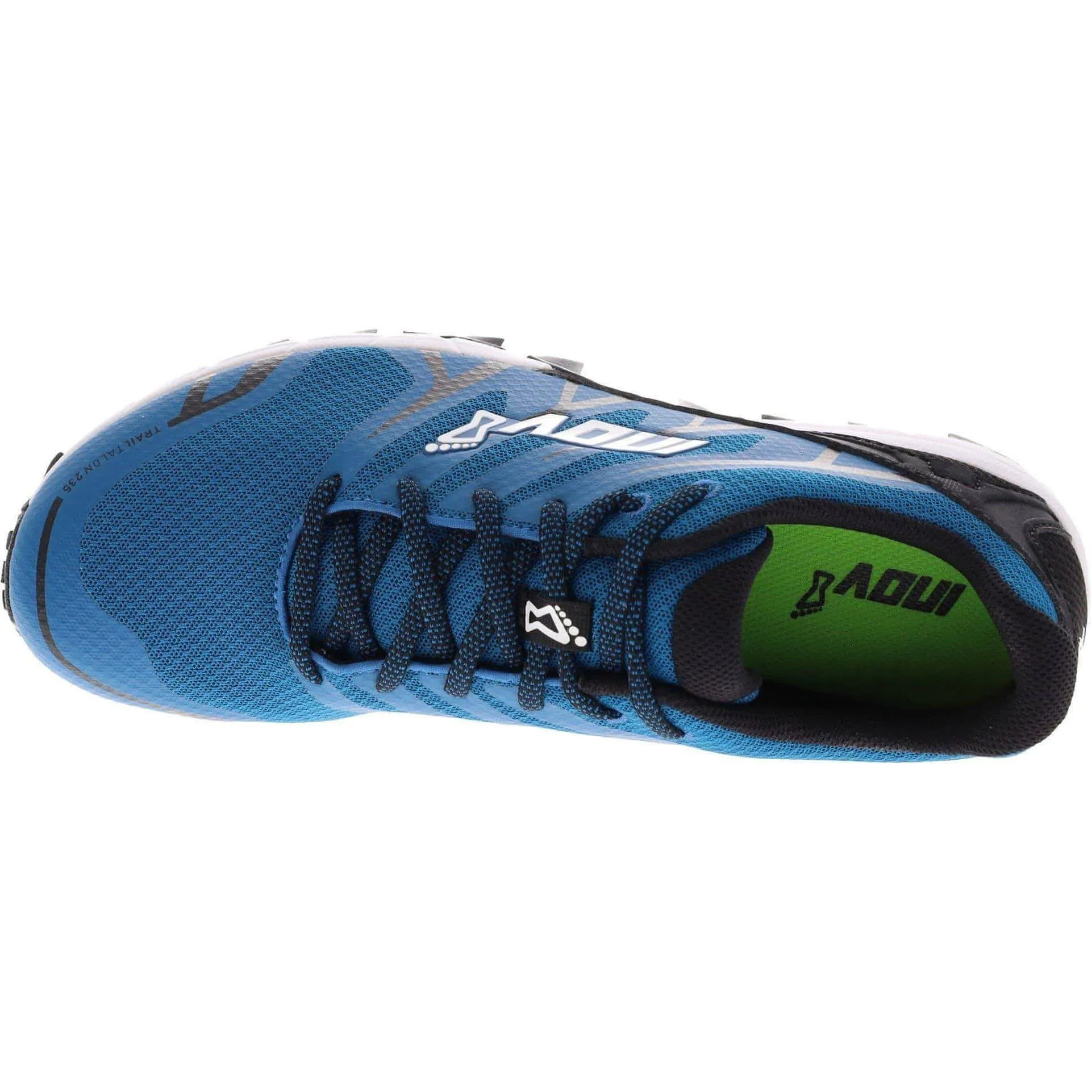 Dry Fast Long Walk Inov8 TrailTalon 235 Mens Trail Running Shoes - Blue