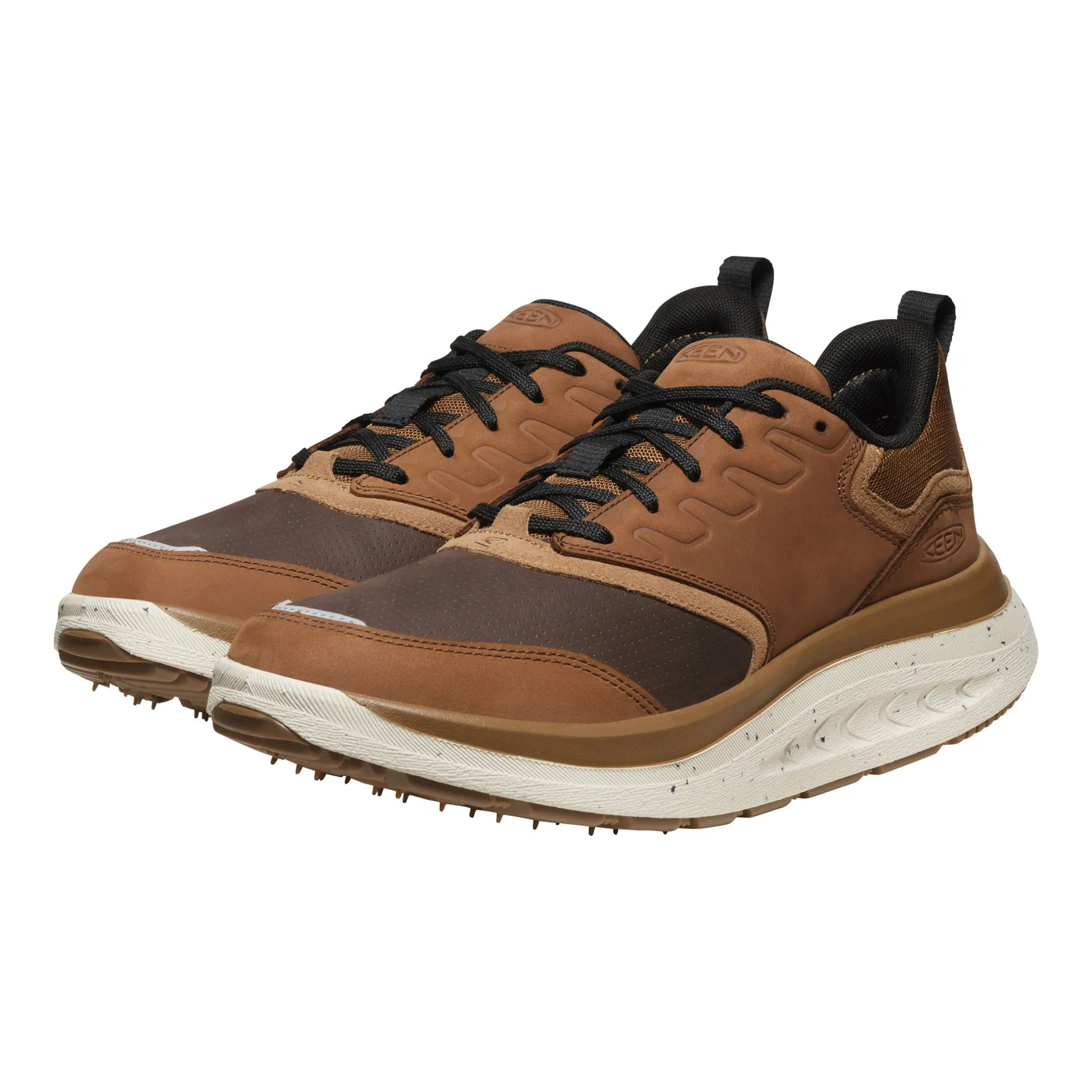 Stable construction Men's WK400 Leather Walking Shoe Bison/Toasted Coconut
