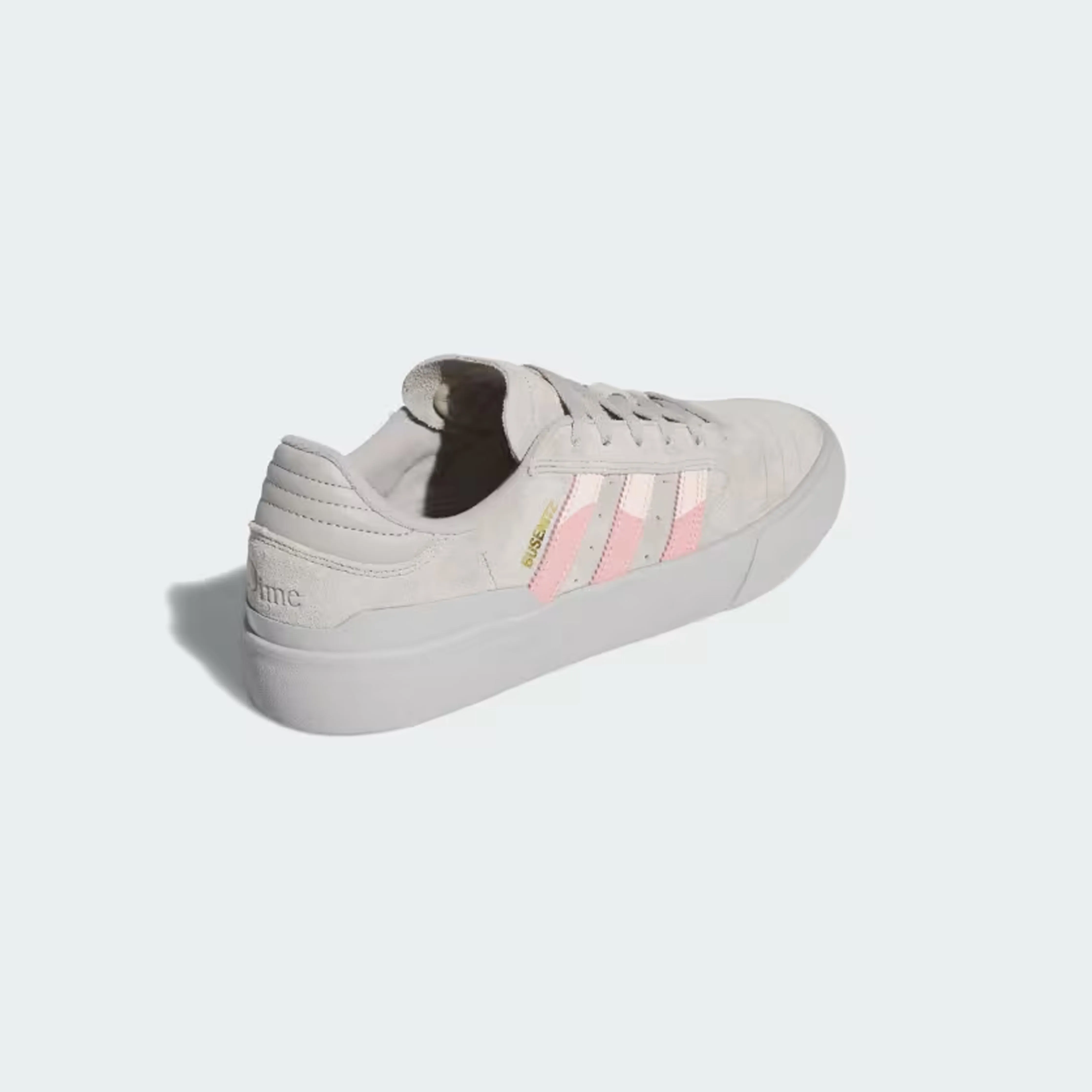 Adidas Skateboarding X Dime Busenitz Vulc II Skate Shoes - Clear Granite / Wonder Mauve / Wonder Quartz Cushion Frame Creative Edge