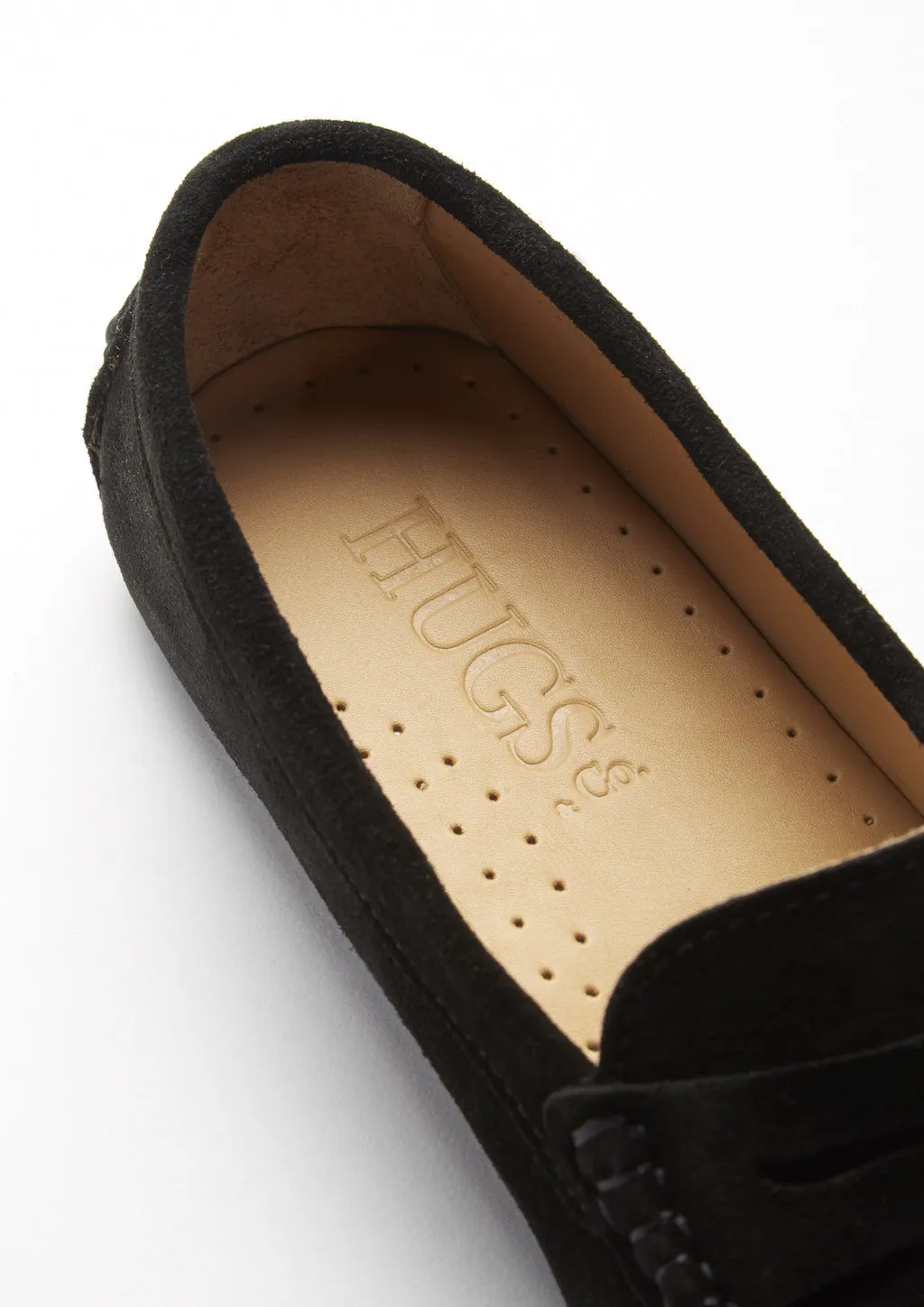 Fair Spot Quick Go Women's Penny Driving Loafers, black suede