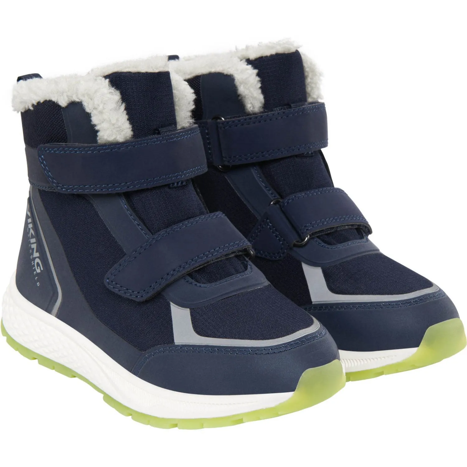 Snow Boots for Women Snow Trail VIKING Navy Equip Glow Warm WP 2V