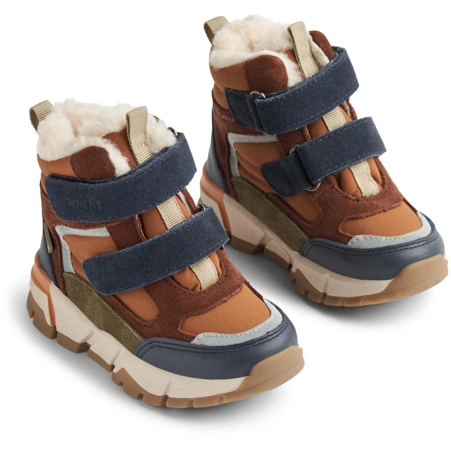 Wheat Navy Bootie Lucka Tex men