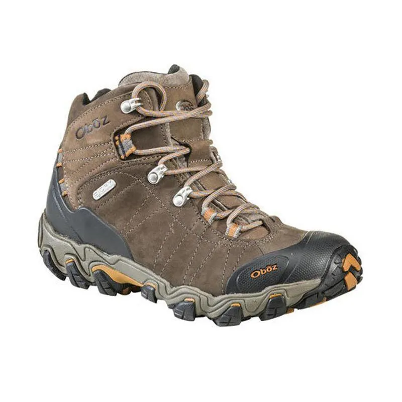 Men's Bridger Mid Waterproof Sudan Weather Tough Mud Traction