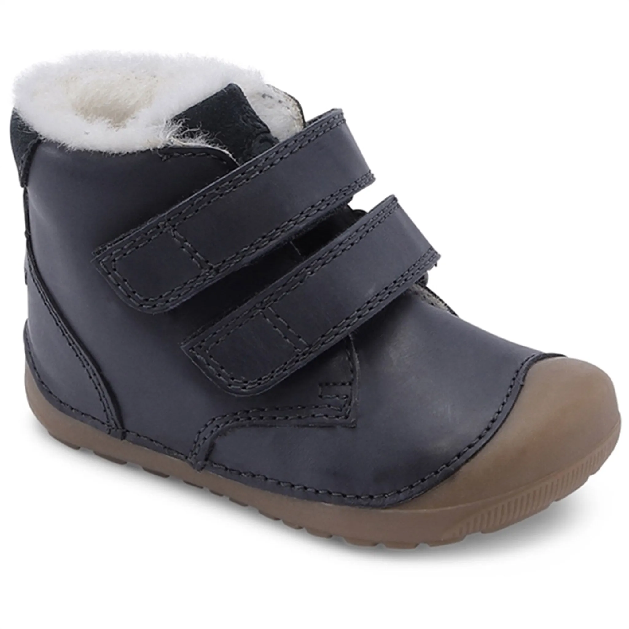 Bundgaard Petit Mid Winter Strap Prewalker Navy WS Snow Outdoor Exploration Mountain Expedition Footwear