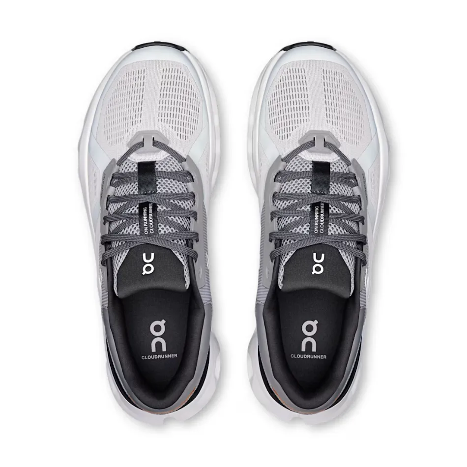 Maximum Performance Off On Men's Cloudrunner 2 Running Shoes in Wolf/Ivory SS25