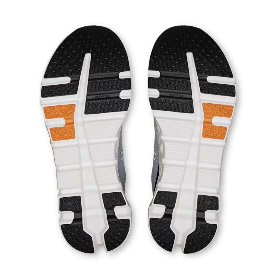 On Men's Cloudrunner 2 Running Shoes in Wolf/Ivory SS25 Racer Comfort Cuffs