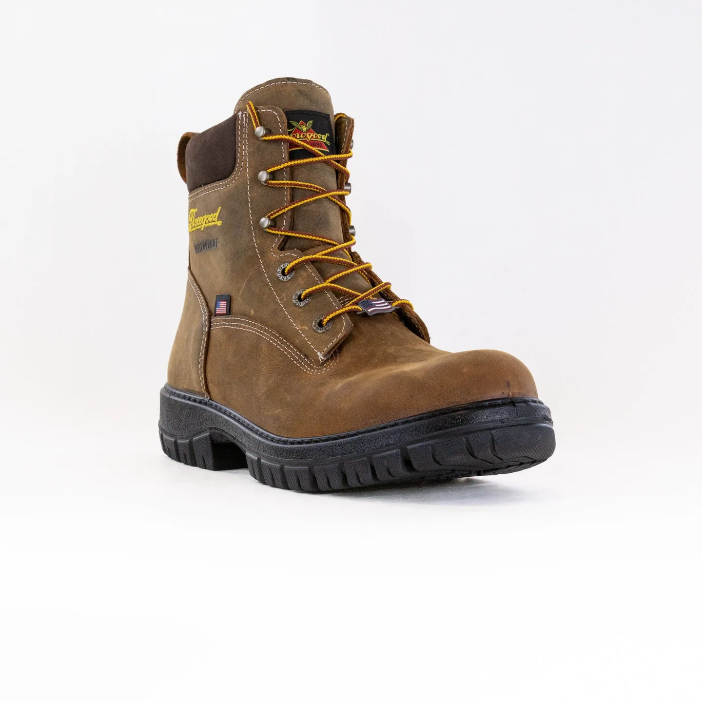 Comfy Boots for All Weather Thorogood 6" Chestnut Genesis Series Waterproof (Men's) - Chestnut