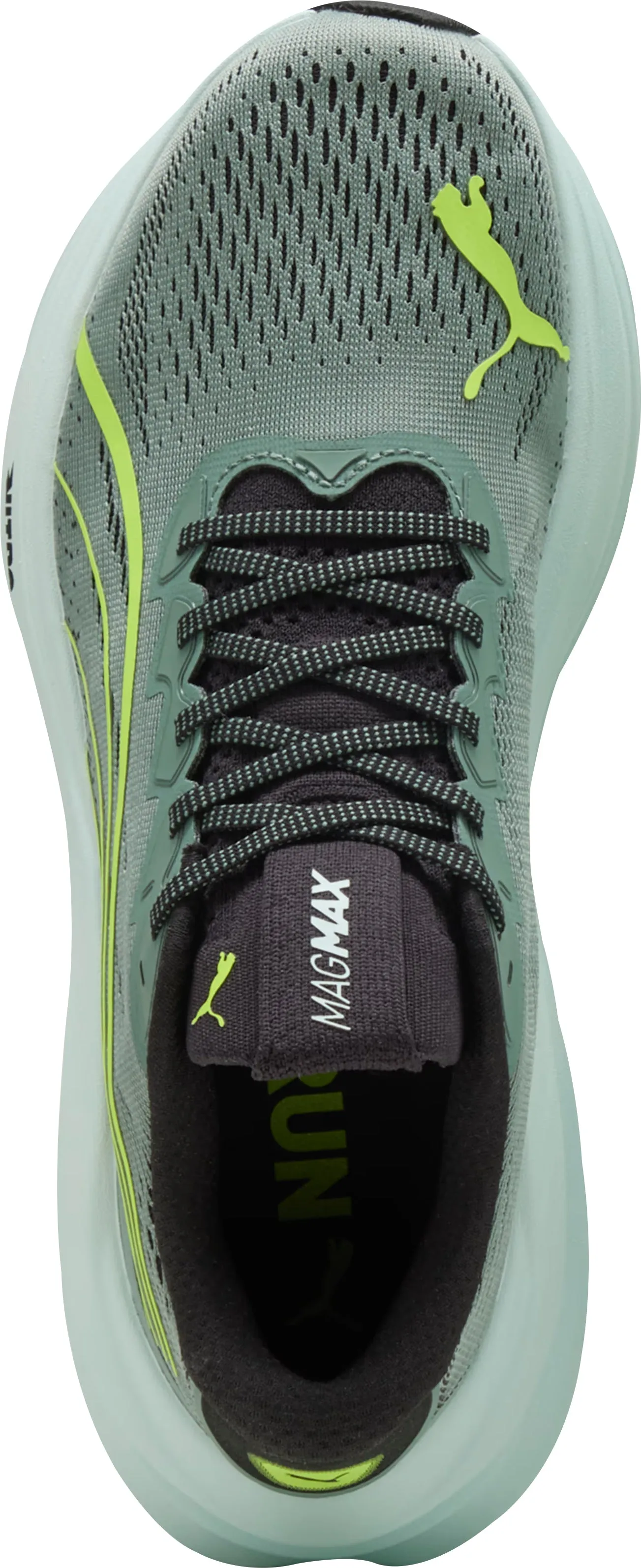 Dry Base Puma MagMax Nitro Mens Running Shoes - Green