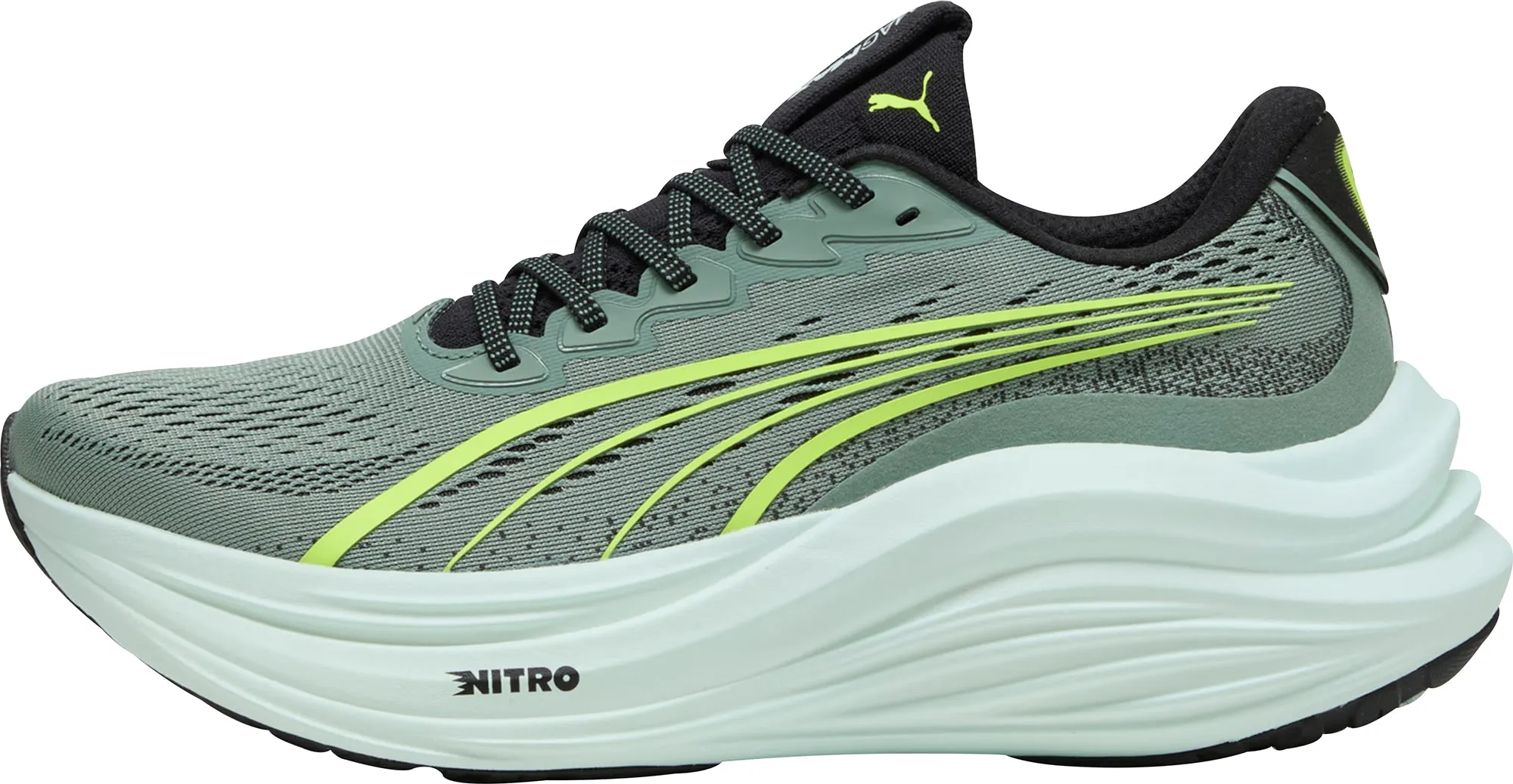 World Walk Puma MagMax Nitro Mens Running Shoes - Green