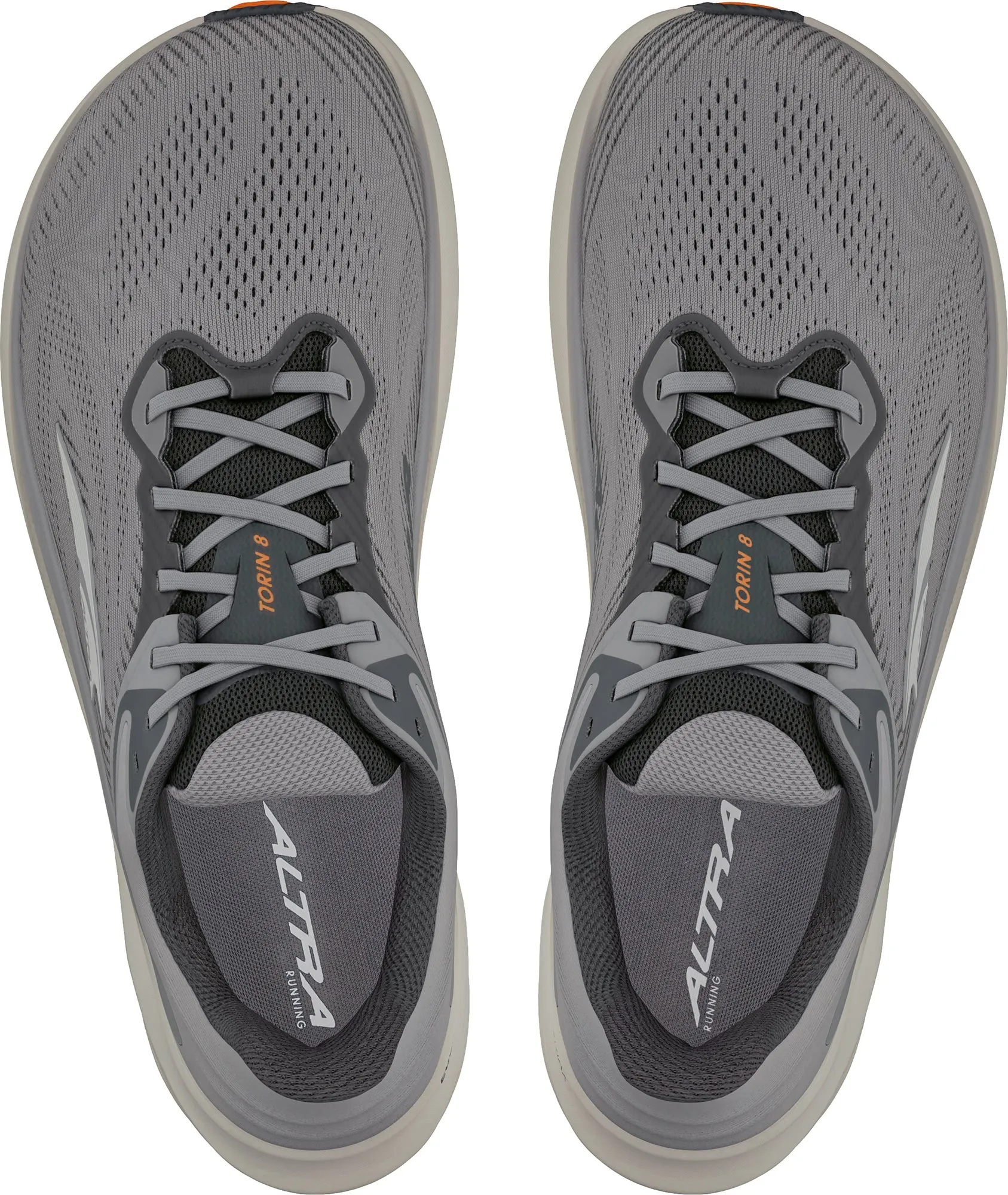 Altra Torin 8 Mens Running Shoes - Grey Non Slip Standing Workers Dark Edge