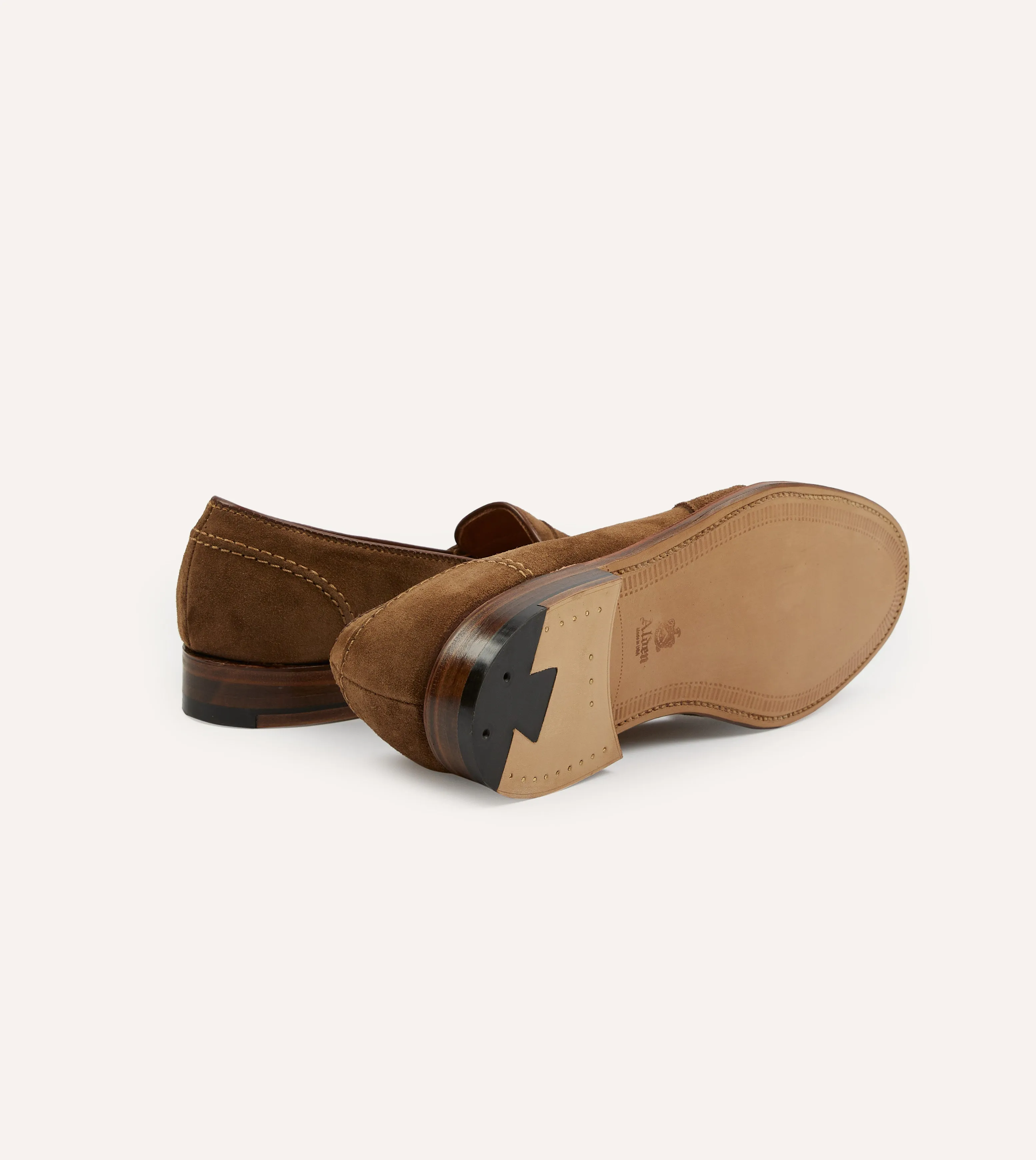TPU Stability Modern Bold Alden Snuff Suede Full Strap Loafer