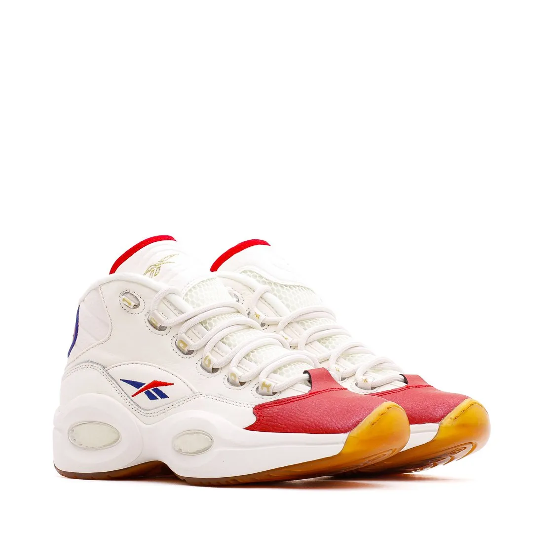 Pro Build Reebok Classics Basketball Men Question Mid Allen Iverson White Red Blue GZ7099