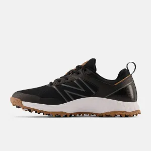New Balance Mens Fresh Foam Contend Golf Shoe - BLACK GUM StableSole