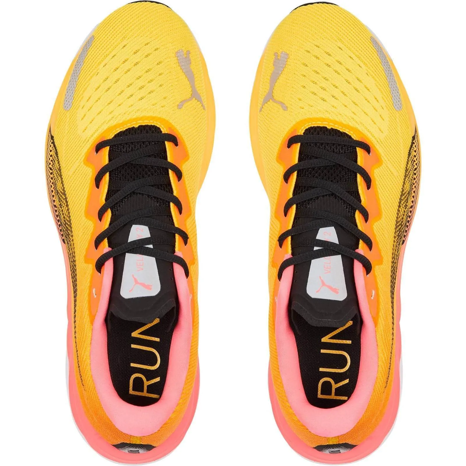 Puma Velocity Nitro 2 Mens Running Shoes - Orange Star Edge
