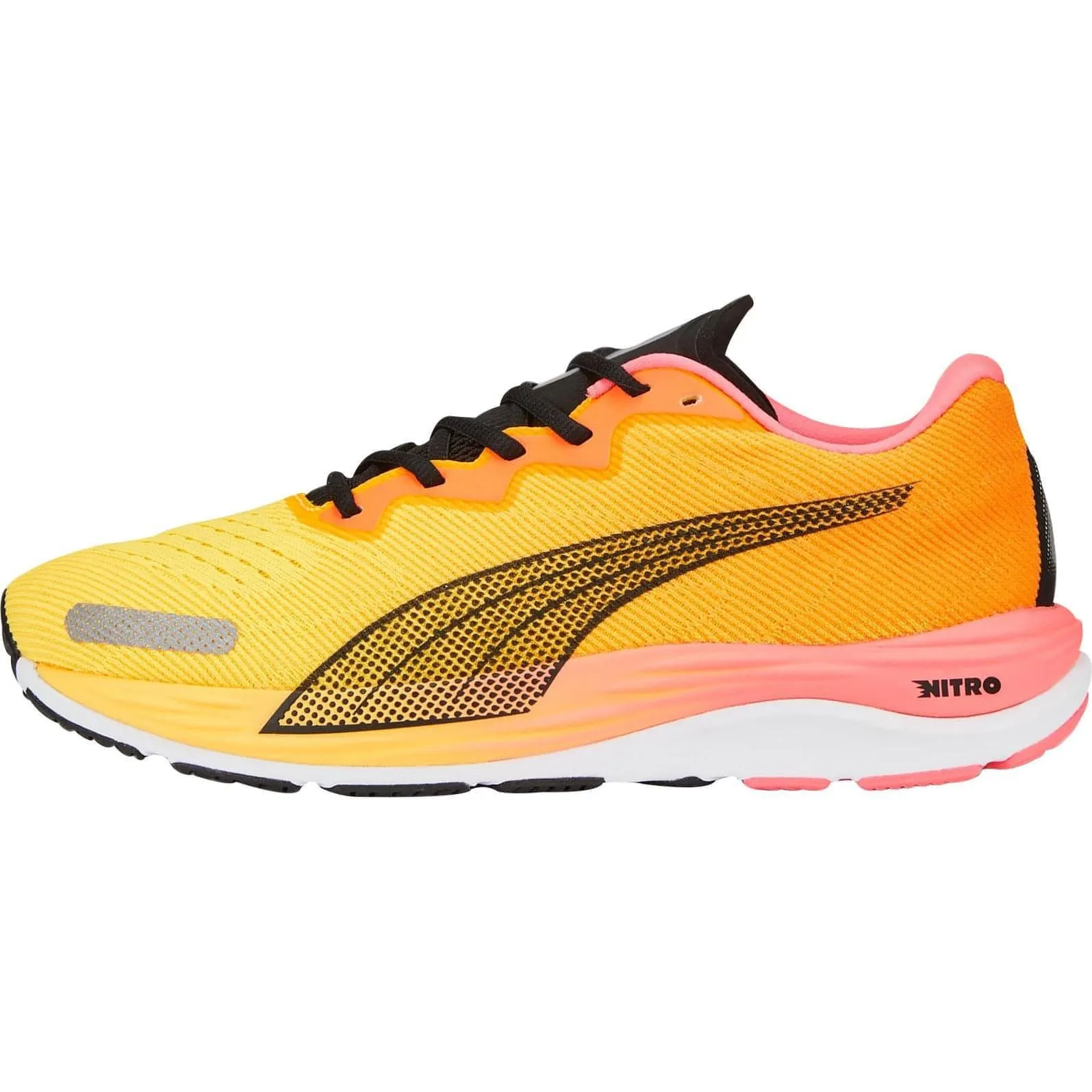 Memory Foam Airport Travel Summer cool Puma Velocity Nitro 2 Mens Running Shoes - Orange