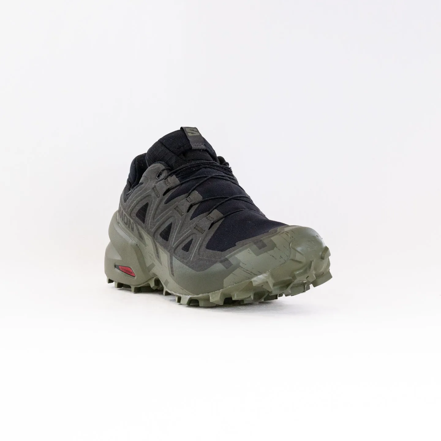 Mountain Trek Support SALOMON SPEEDCROSS 6 GTX (Men's) - Black/Peat/Green