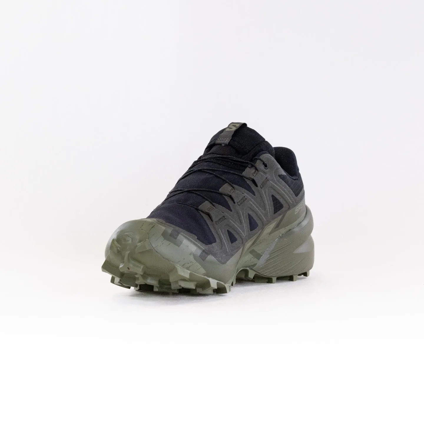 SALOMON SPEEDCROSS 6 GTX (Men's) - Black/Peat/Green Light Hiking