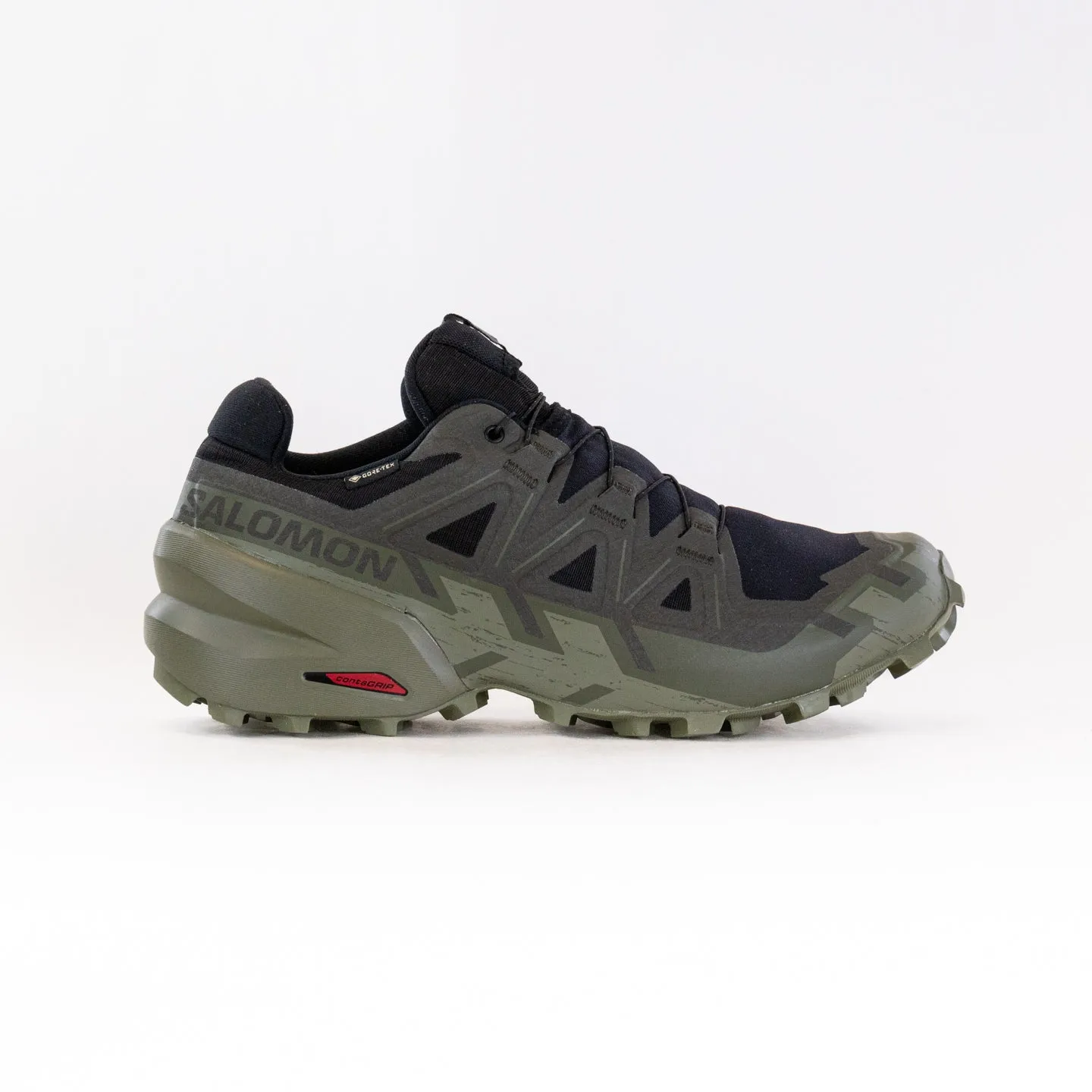 Climb Path Urban Trail SALOMON SPEEDCROSS 6 GTX (Men's) - Black/Peat/Green
