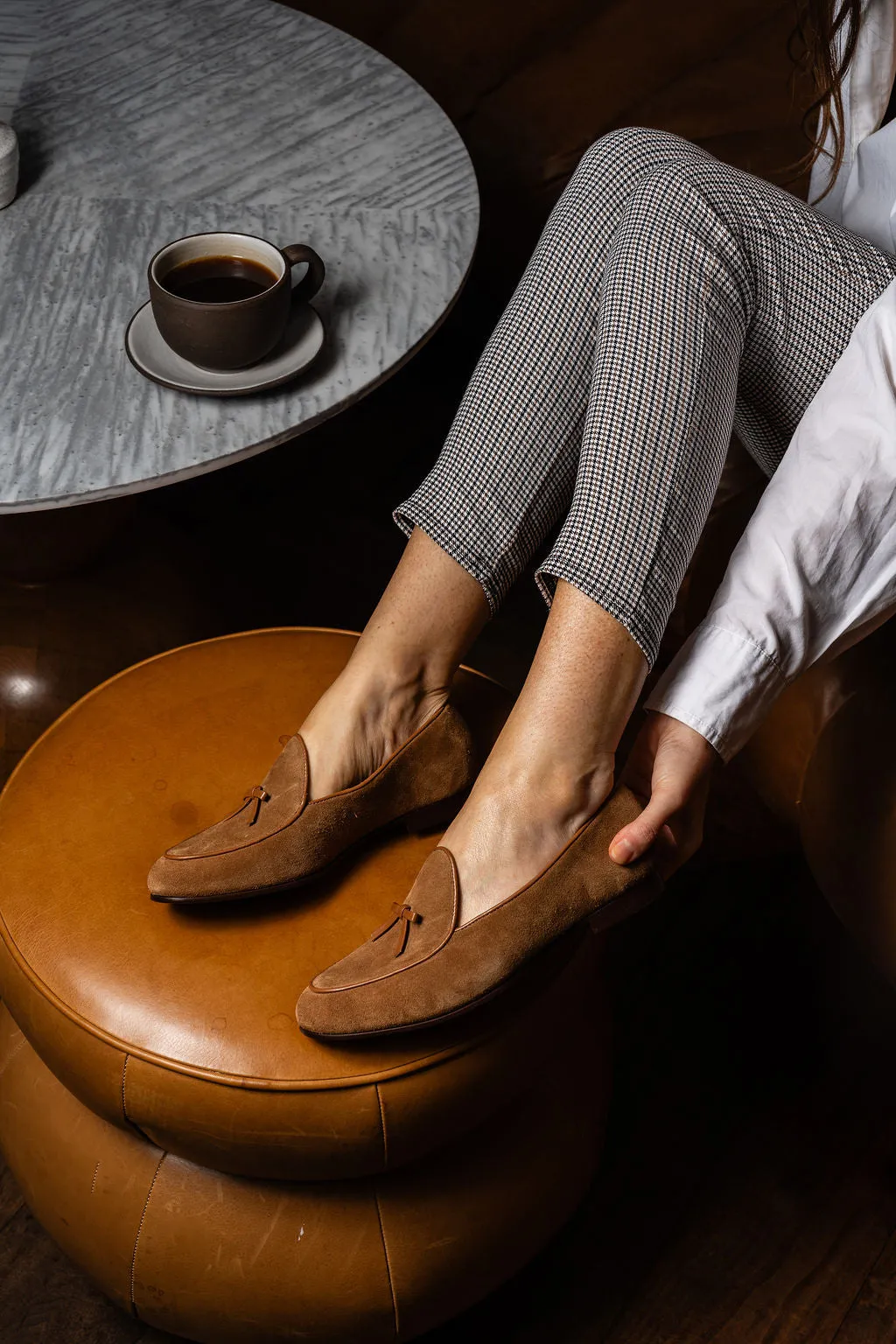 Coco Belgian Loafer Height Plus zipper