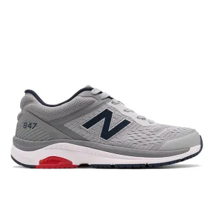 curved sole 847v4 - Silver Mink with Gunmetal - Men's