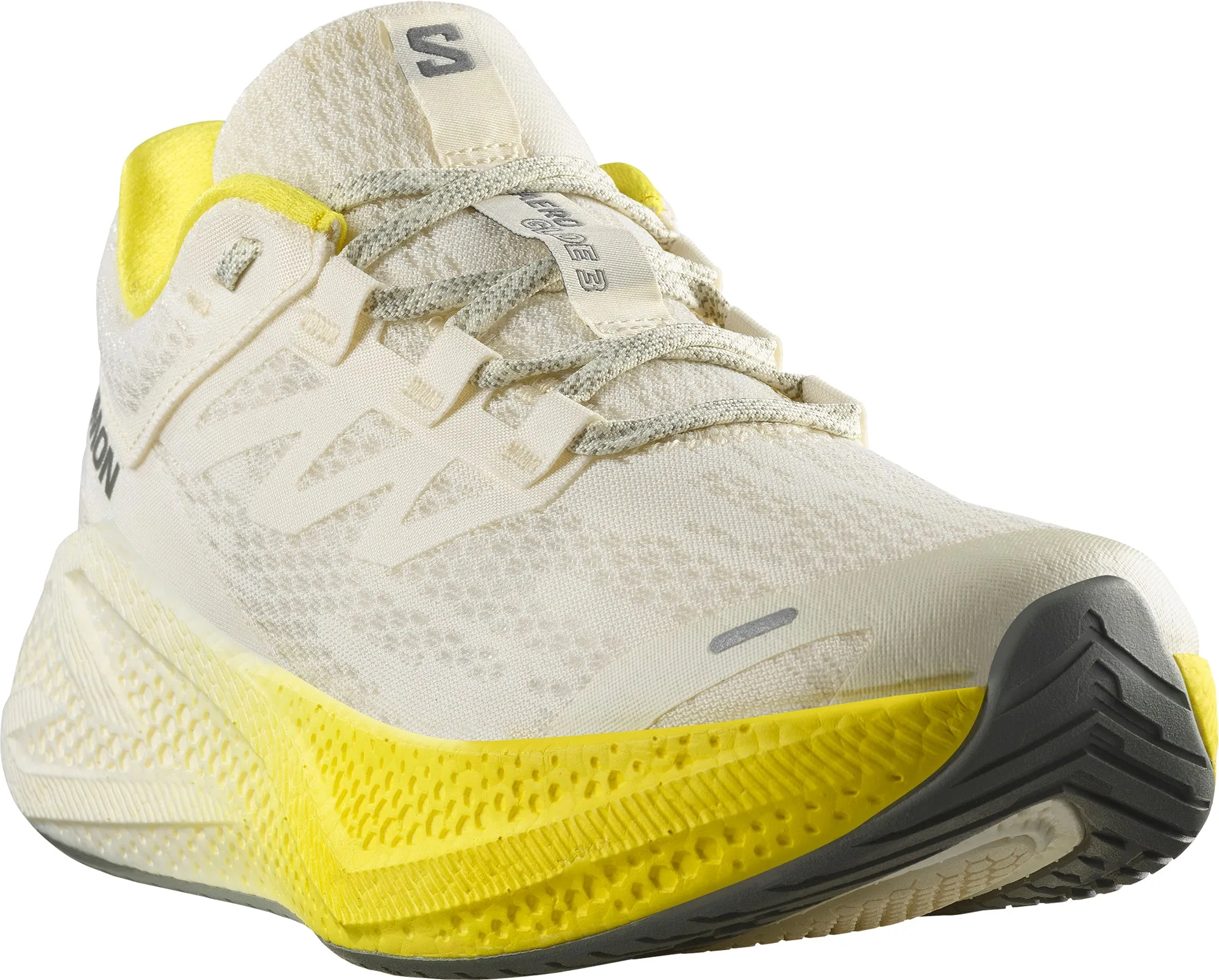 Salomon Aero Glide 3 Mens Running Shoes - White Ultra Light Hiking Trails Global Cool