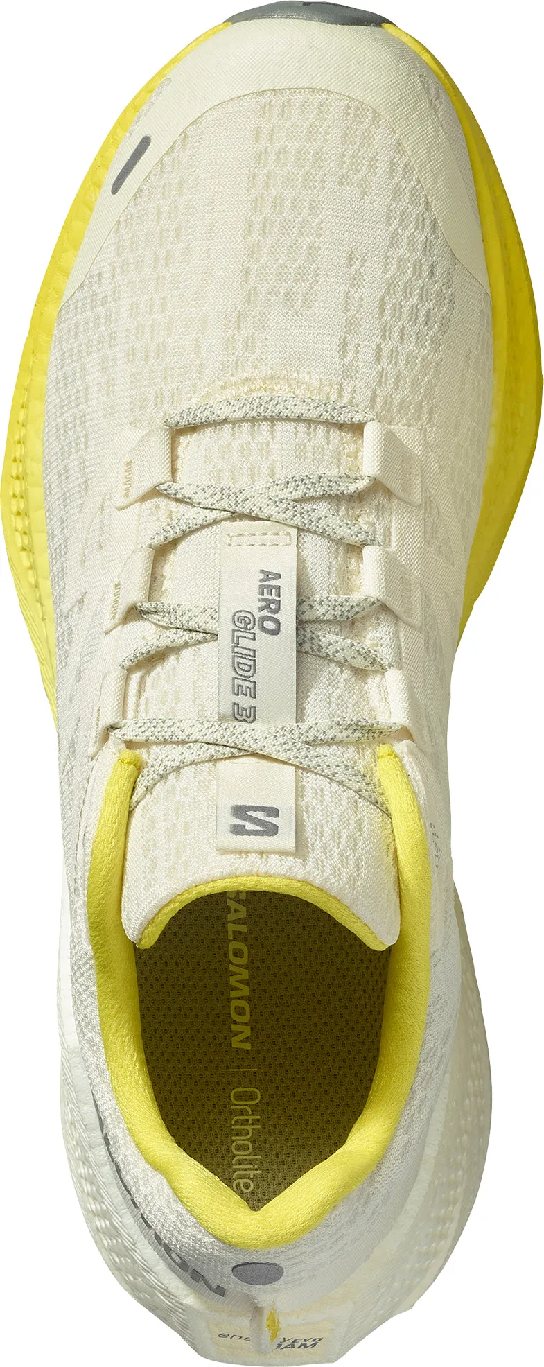 Salomon Aero Glide 3 Mens Running Shoes - White Sun Glow