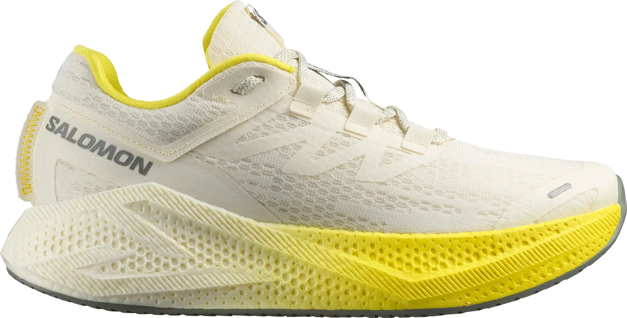 Salomon Aero Glide 3 Mens Running Shoes - White Moon Tone